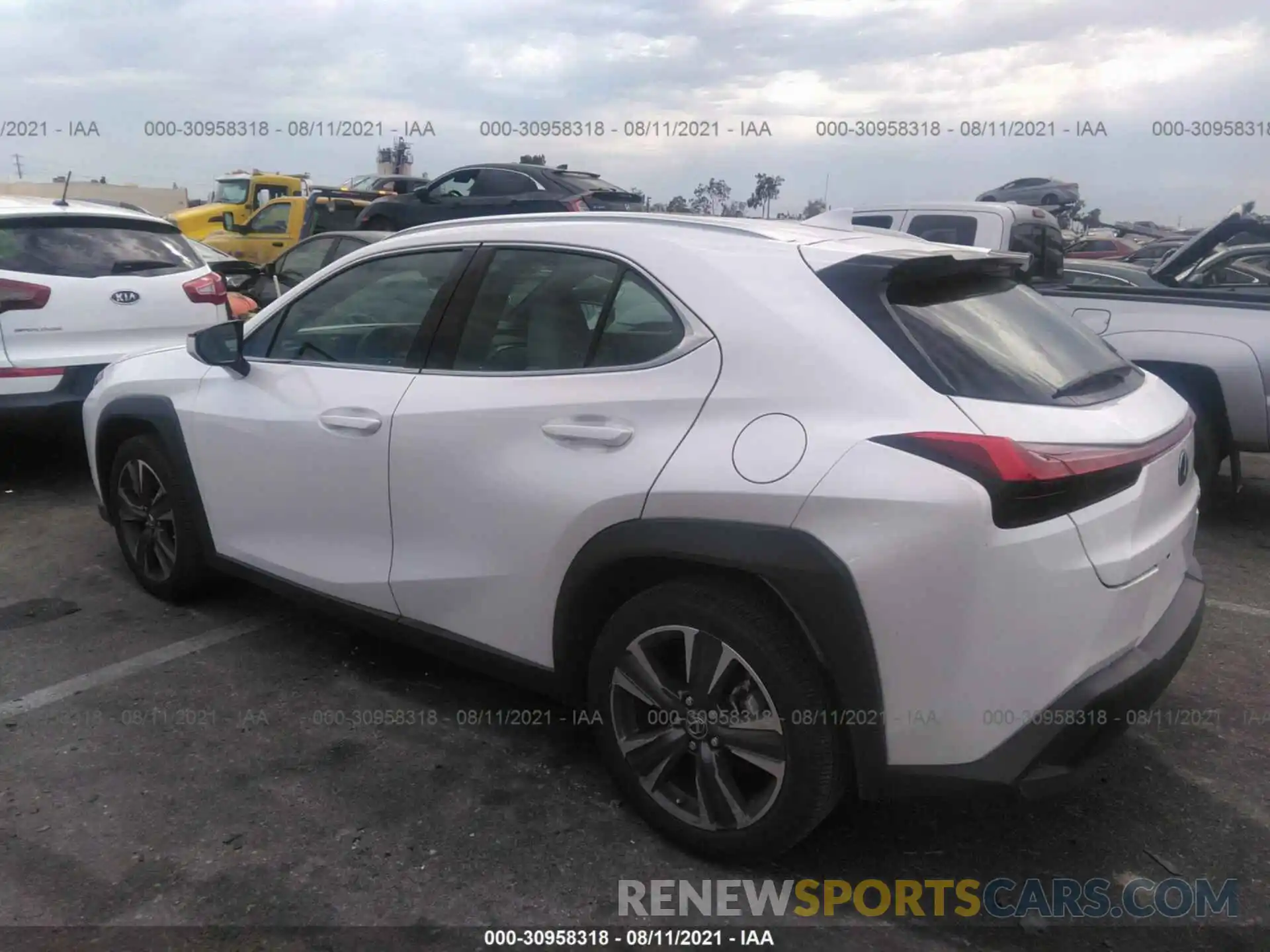 3 Photograph of a damaged car JTHY3JBH7K2014857 LEXUS UX 2019