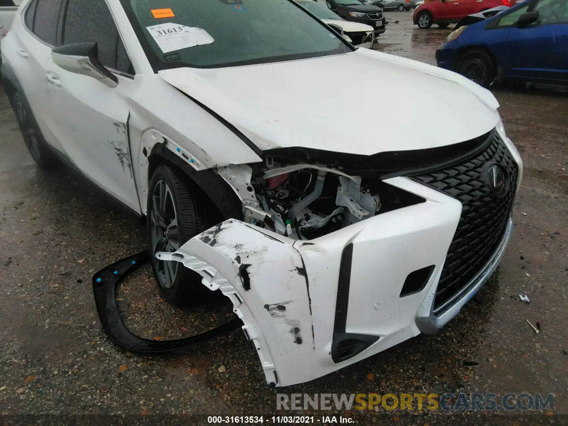 6 Photograph of a damaged car JTHY3JBH7K2020416 LEXUS UX 2019