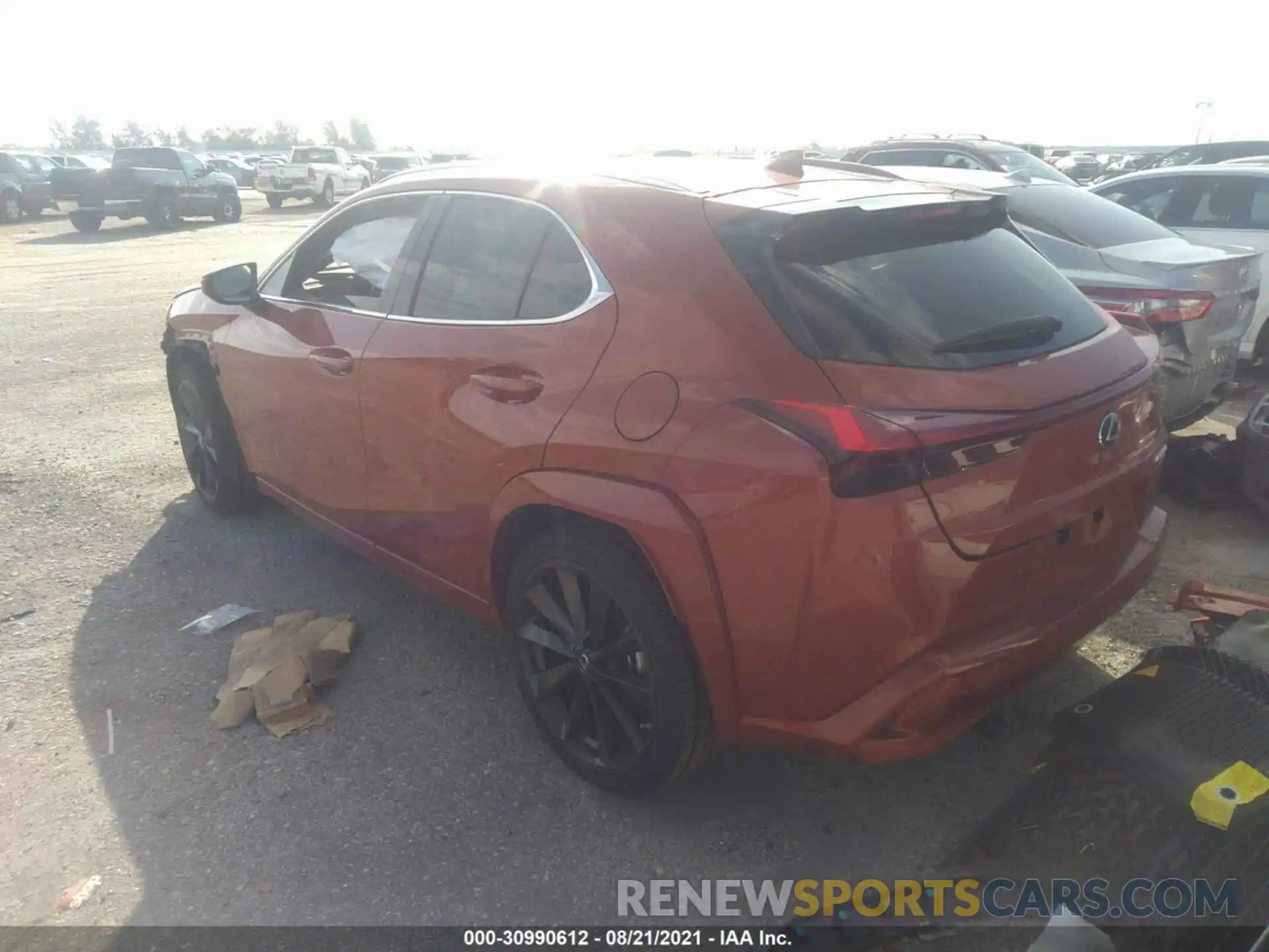 3 Photograph of a damaged car JTHY3JBH8K2007240 LEXUS UX 2019