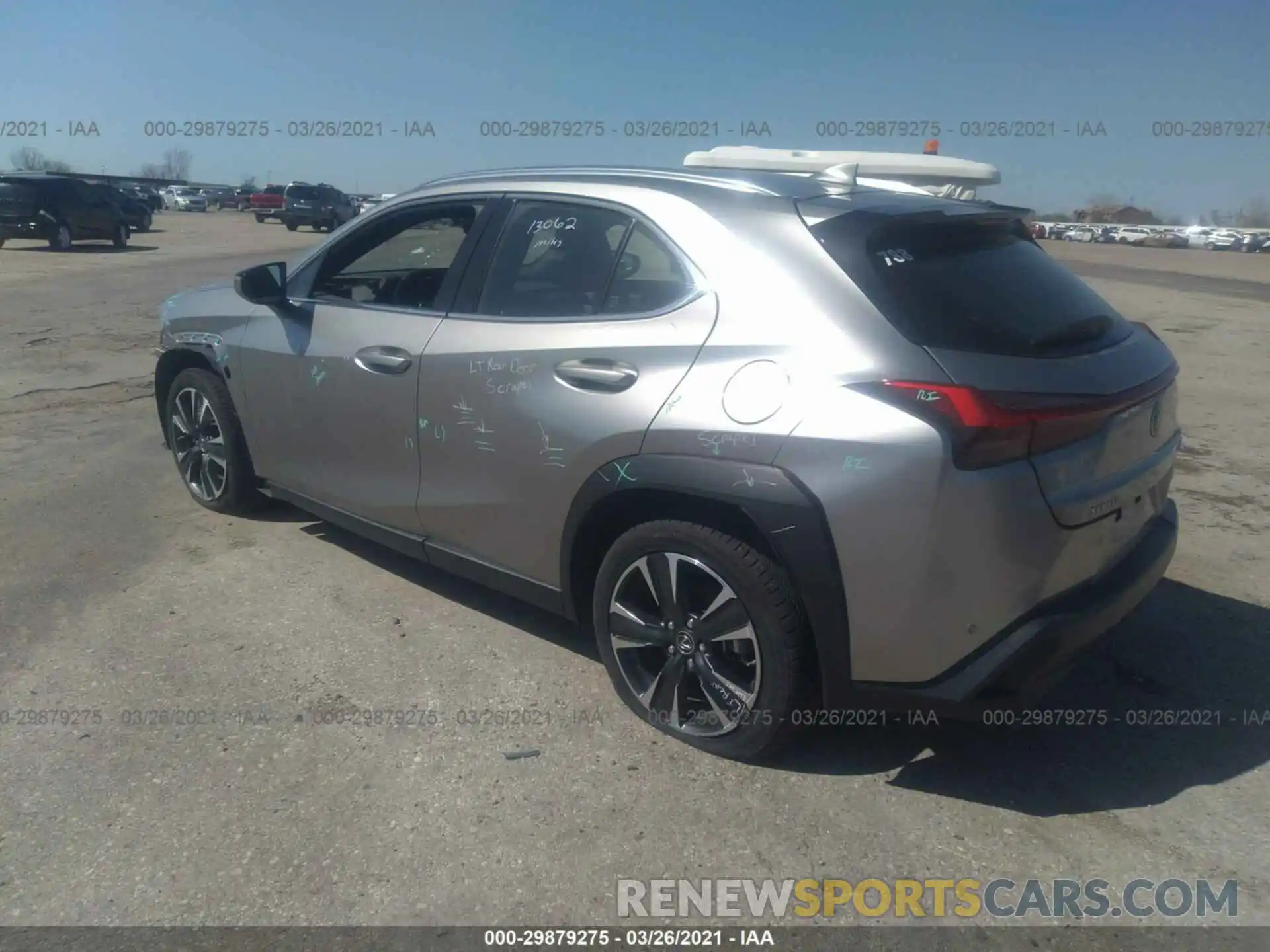 3 Photograph of a damaged car JTHY3JBH8K2016455 LEXUS UX 2019