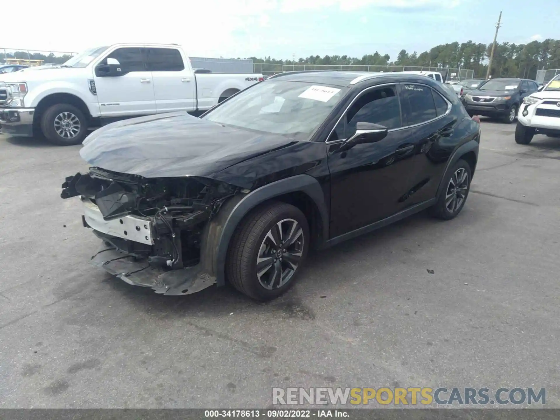 2 Photograph of a damaged car JTHY3JBHXK2011726 LEXUS UX 2019