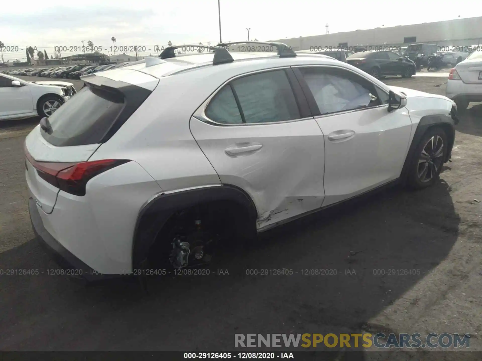 4 Photograph of a damaged car JTHY3JBHXK2013248 LEXUS UX 2019