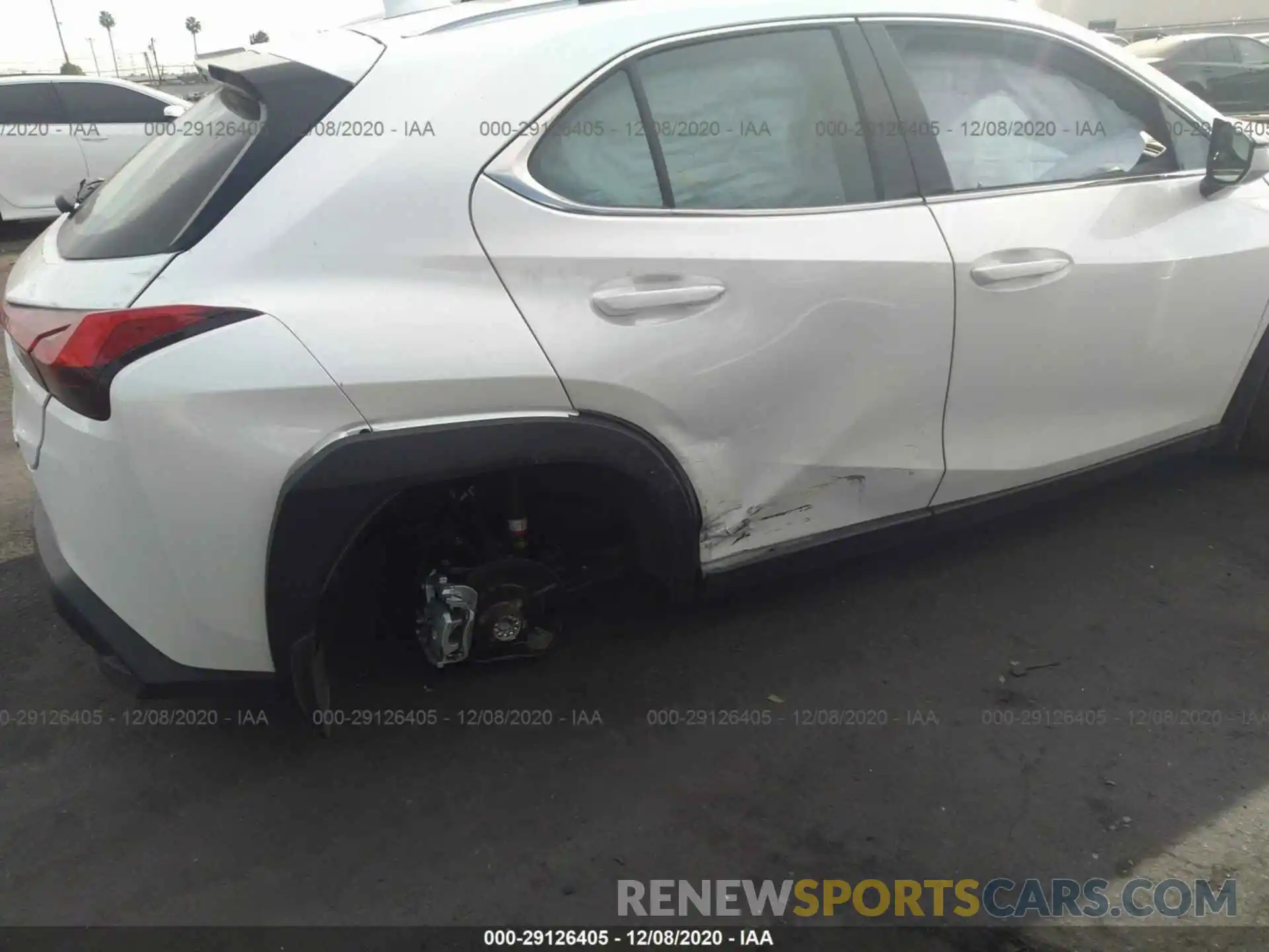 6 Photograph of a damaged car JTHY3JBHXK2013248 LEXUS UX 2019