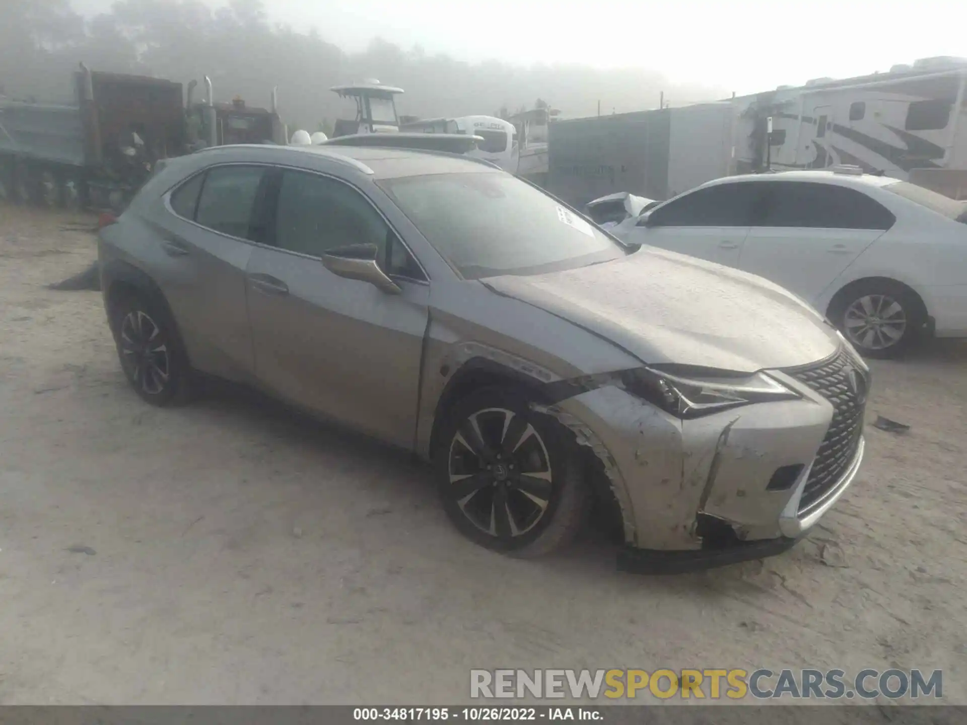 1 Photograph of a damaged car JTHP3JBH1L2023390 LEXUS UX 2020