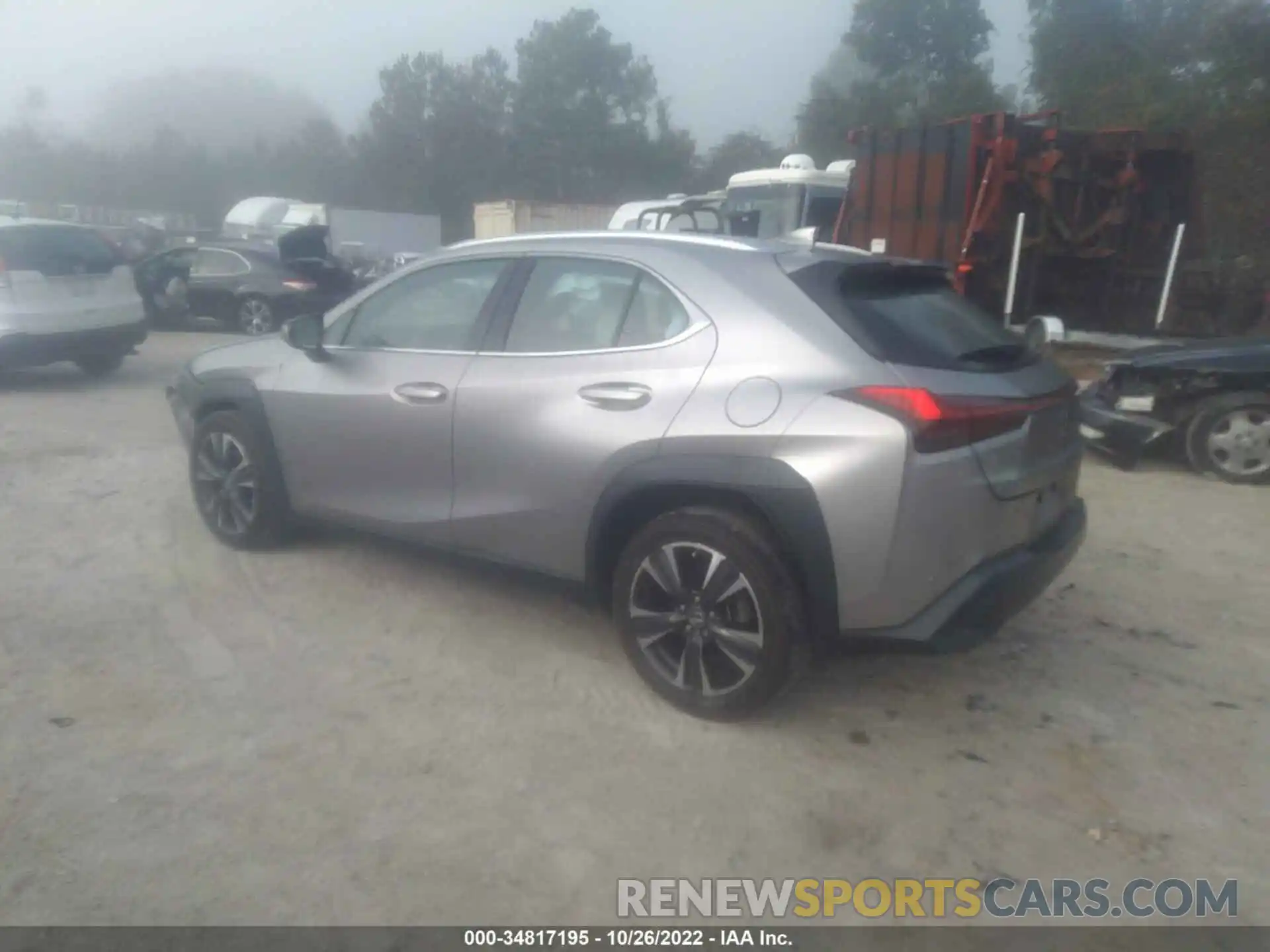 3 Photograph of a damaged car JTHP3JBH1L2023390 LEXUS UX 2020