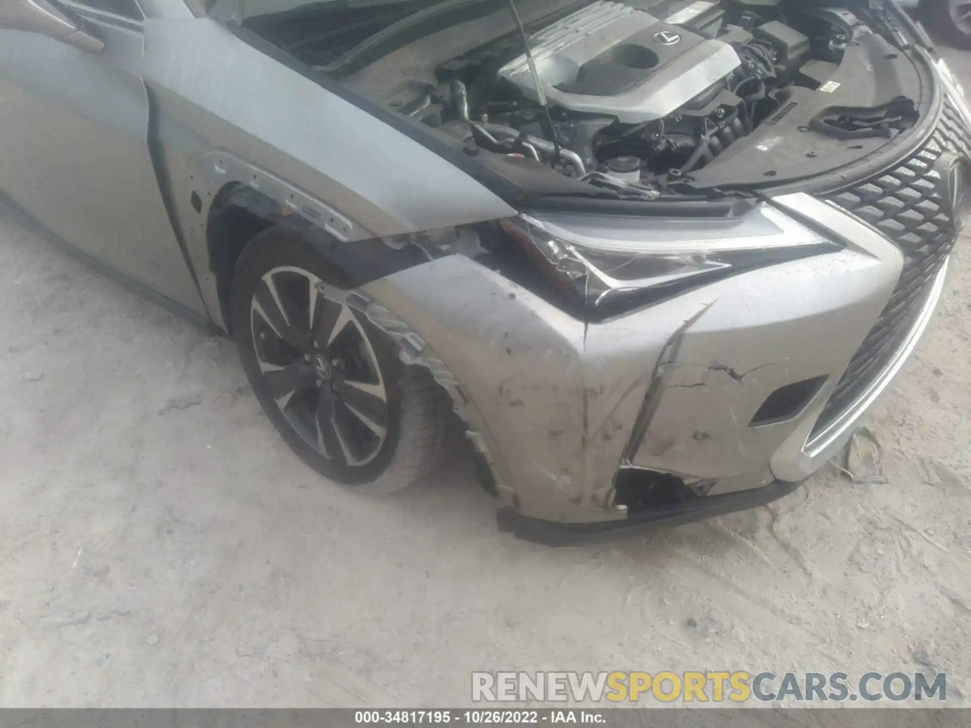 6 Photograph of a damaged car JTHP3JBH1L2023390 LEXUS UX 2020