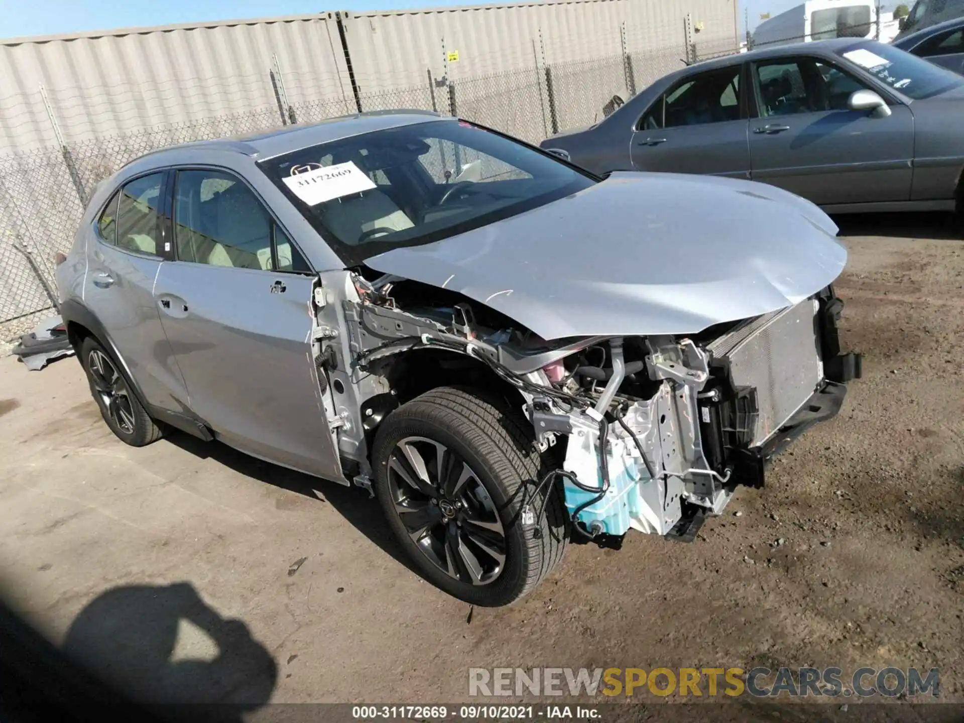 1 Photograph of a damaged car JTHP3JBH4L2022928 LEXUS UX 2020