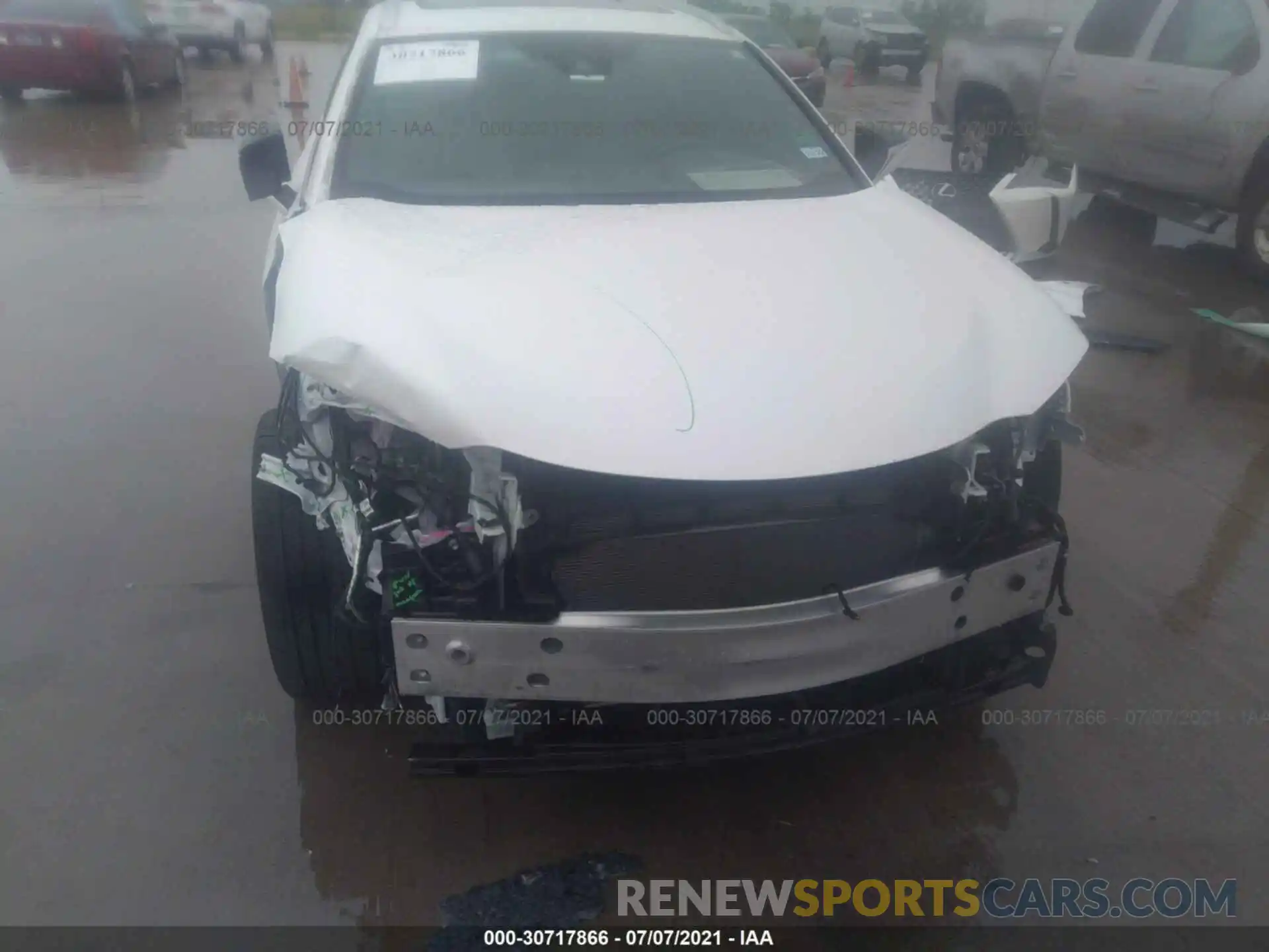 6 Photograph of a damaged car JTHP3JBH6L2031680 LEXUS UX 2020