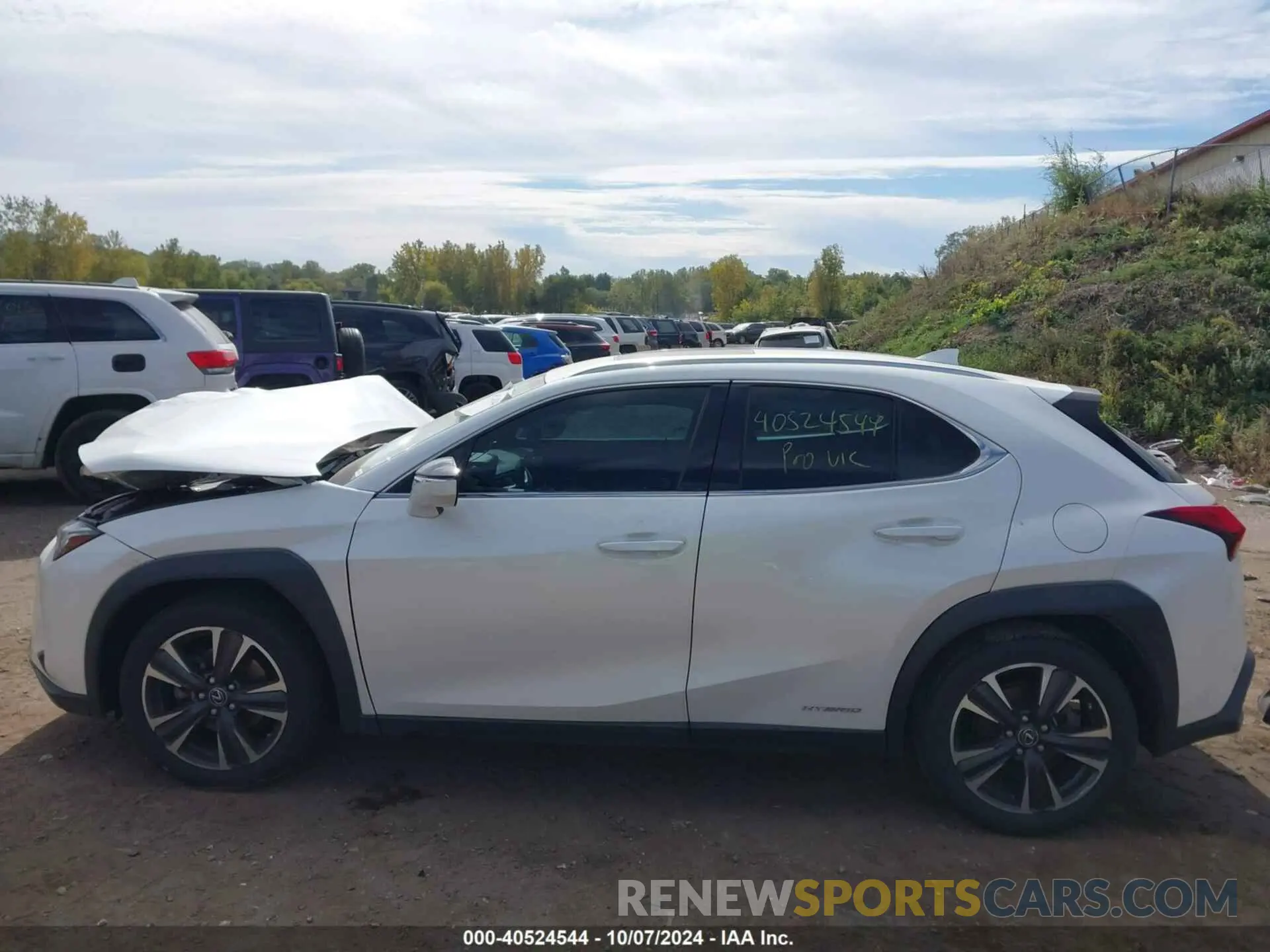 14 Photograph of a damaged car JTHP9JBH0L2033830 LEXUS UX 2020