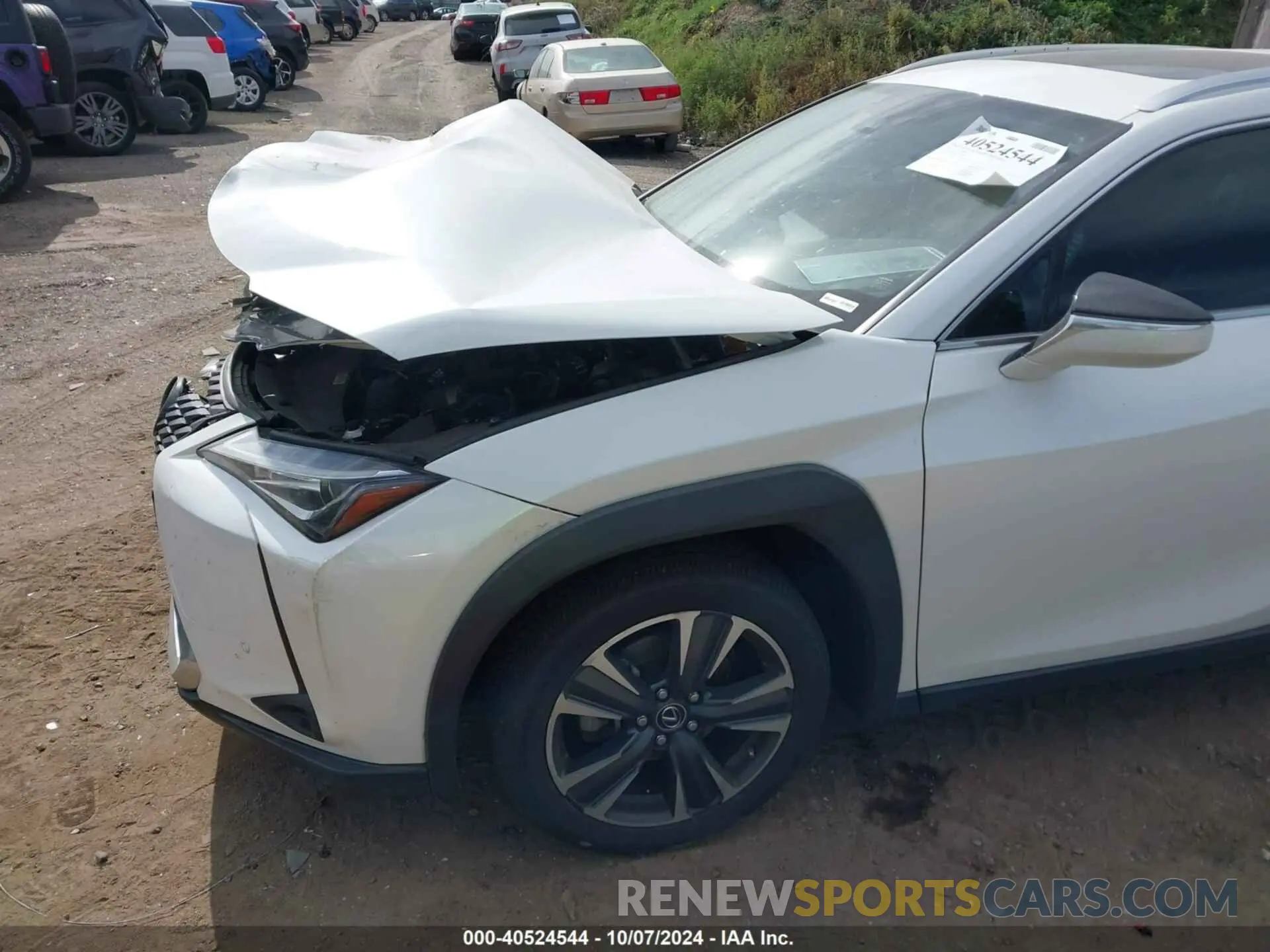 6 Photograph of a damaged car JTHP9JBH0L2033830 LEXUS UX 2020