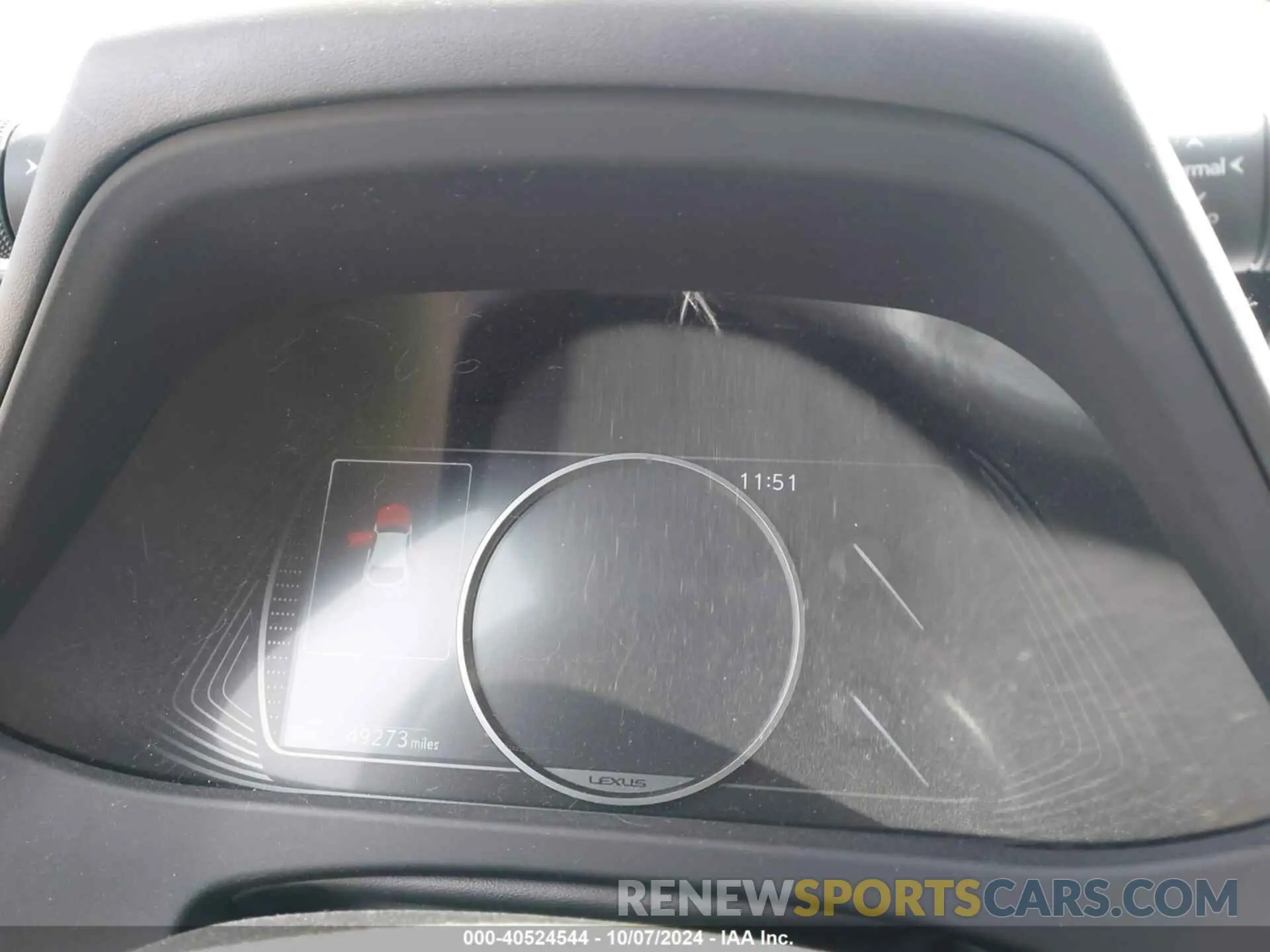 7 Photograph of a damaged car JTHP9JBH0L2033830 LEXUS UX 2020