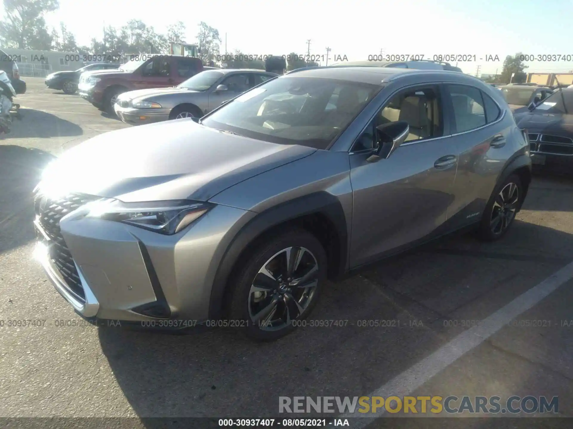 2 Photograph of a damaged car JTHP9JBH1L2026434 LEXUS UX 2020