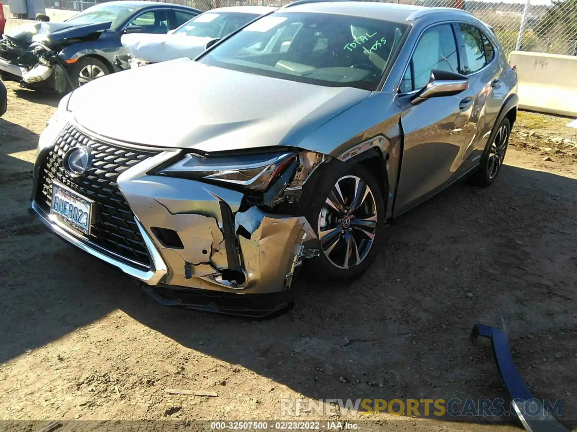 6 Photograph of a damaged car JTHP9JBH1L2030788 LEXUS UX 2020