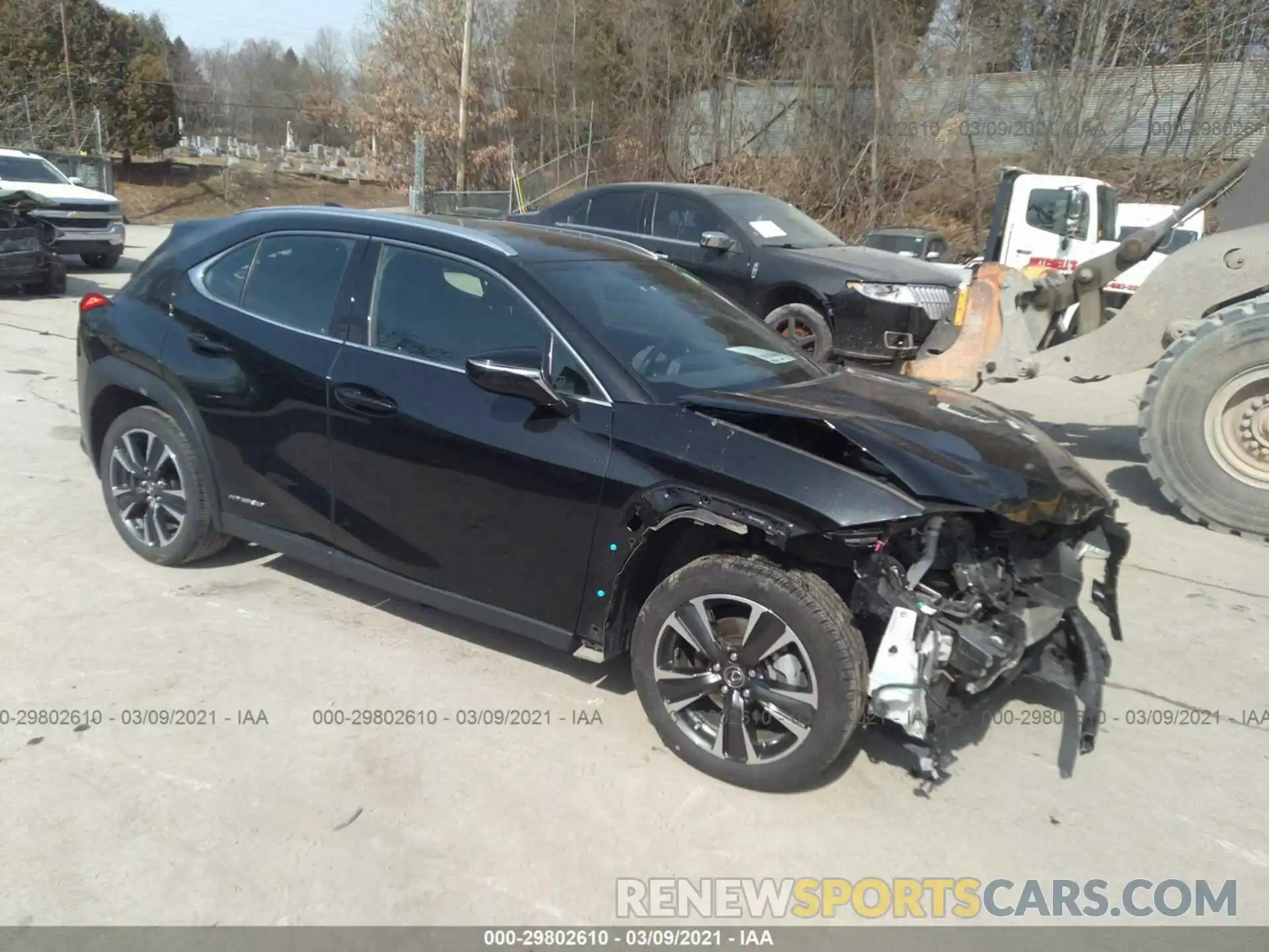 1 Photograph of a damaged car JTHP9JBH2L2020139 LEXUS UX 2020