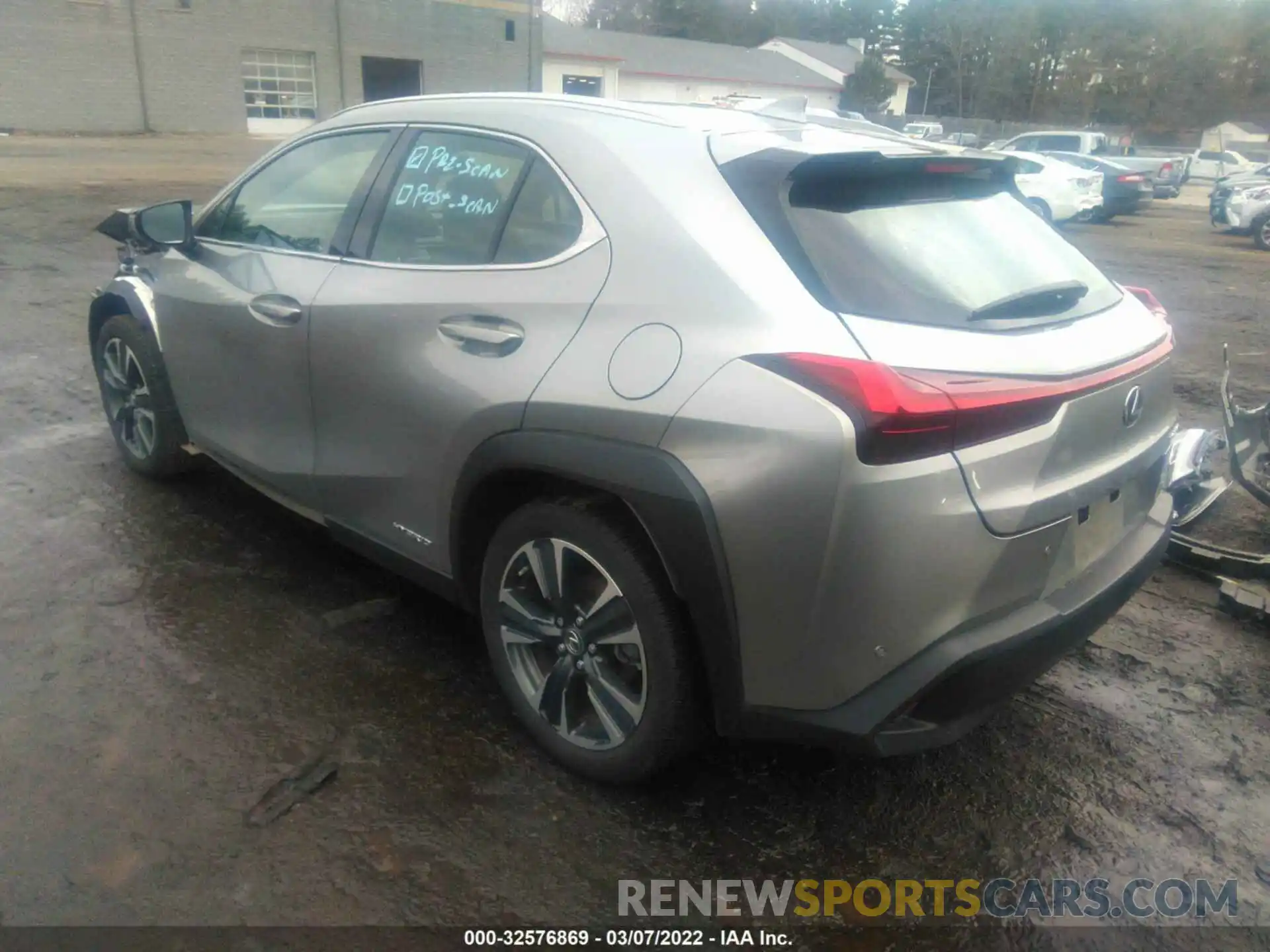 3 Photograph of a damaged car JTHP9JBH2L2022442 LEXUS UX 2020