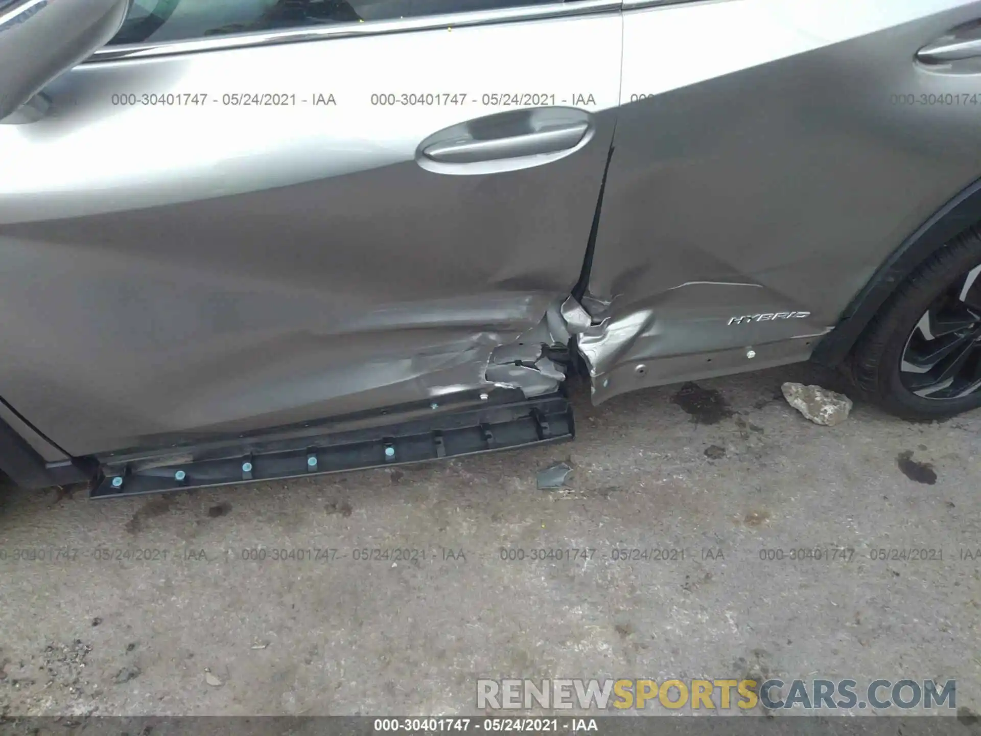 6 Photograph of a damaged car JTHP9JBH3L2020490 LEXUS UX 2020