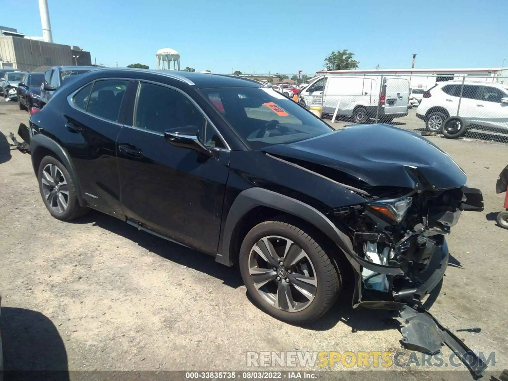 1 Photograph of a damaged car JTHP9JBH3L2024300 LEXUS UX 2020