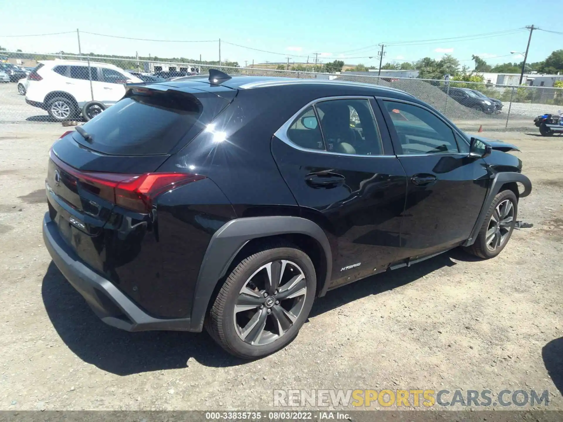 4 Photograph of a damaged car JTHP9JBH3L2024300 LEXUS UX 2020