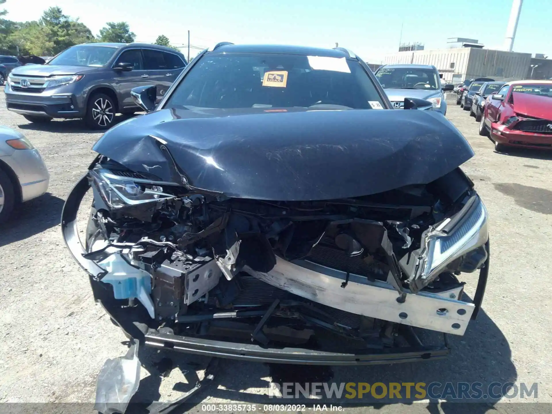 6 Photograph of a damaged car JTHP9JBH3L2024300 LEXUS UX 2020