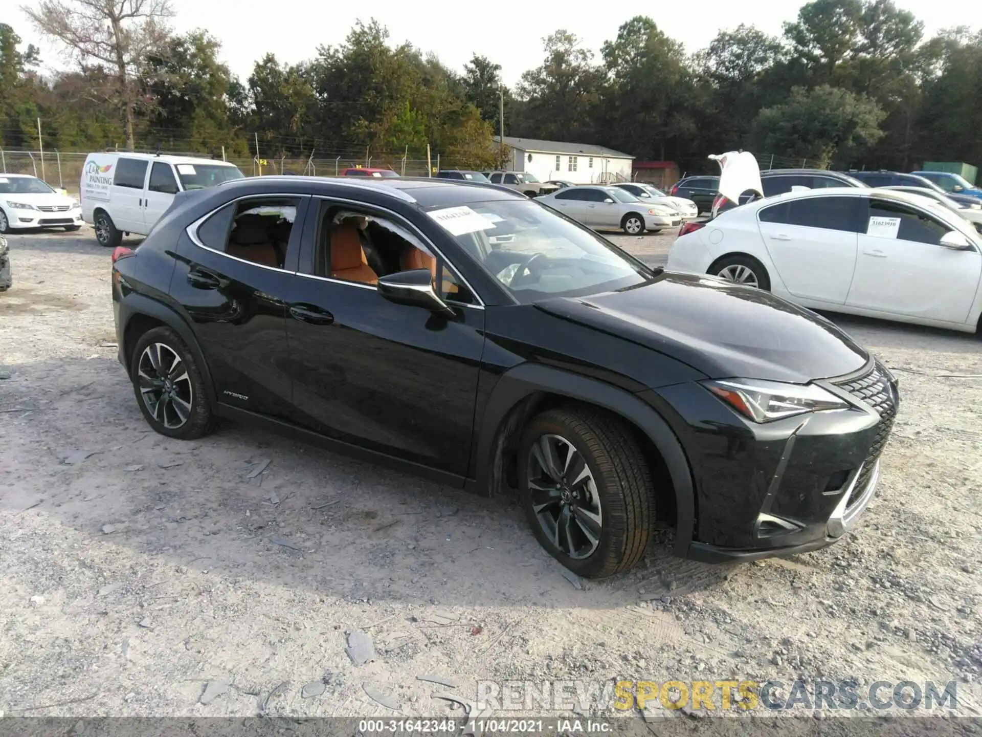 1 Photograph of a damaged car JTHP9JBH4L2023608 LEXUS UX 2020