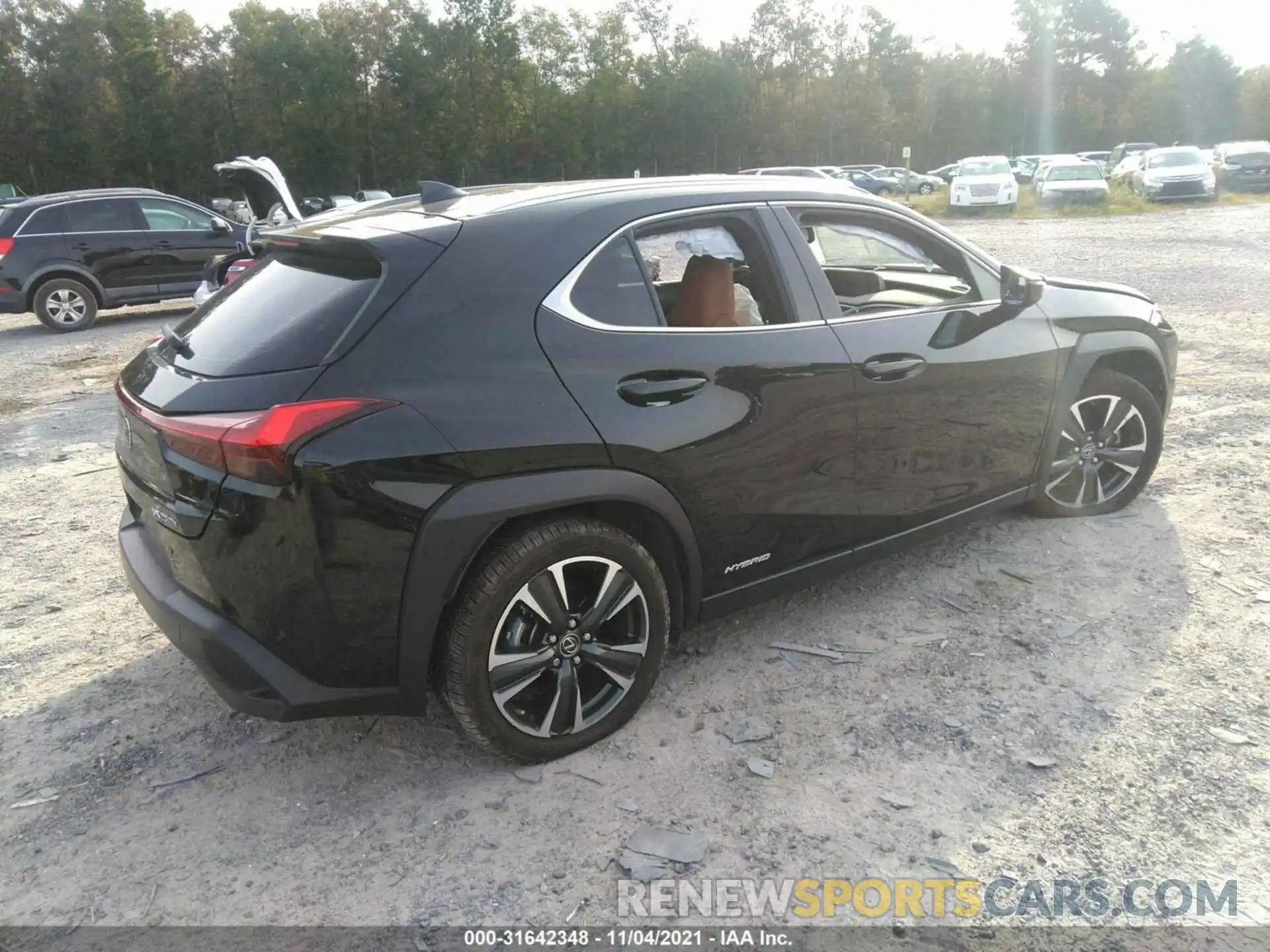 4 Photograph of a damaged car JTHP9JBH4L2023608 LEXUS UX 2020