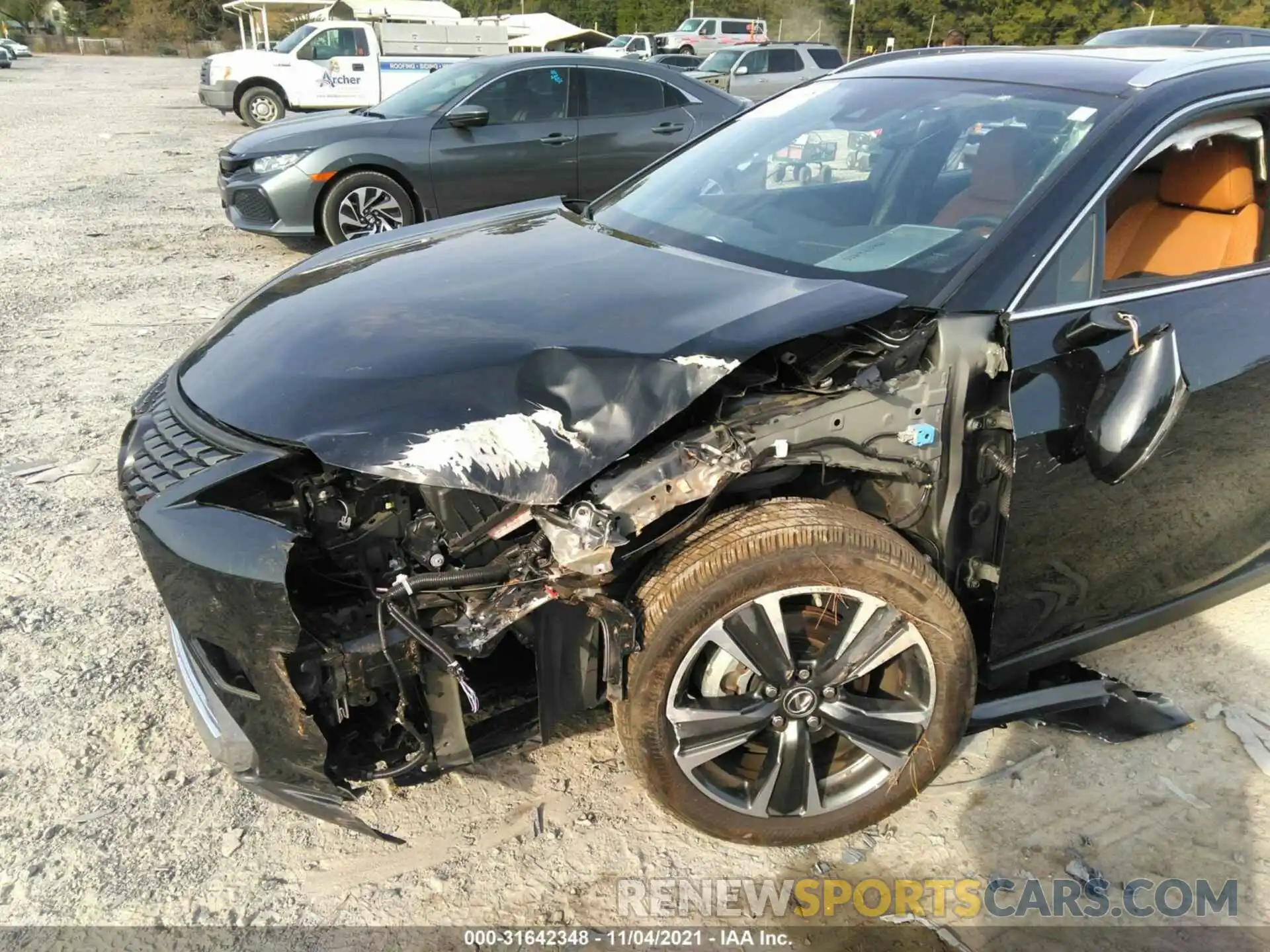 6 Photograph of a damaged car JTHP9JBH4L2023608 LEXUS UX 2020