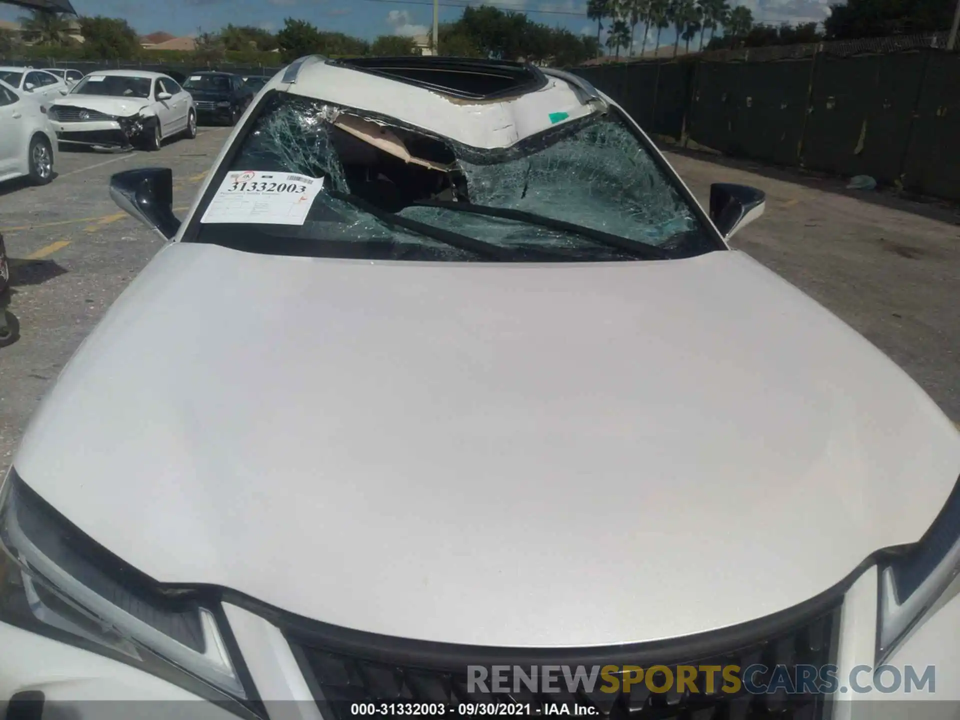 6 Photograph of a damaged car JTHP9JBH4L2029571 LEXUS UX 2020