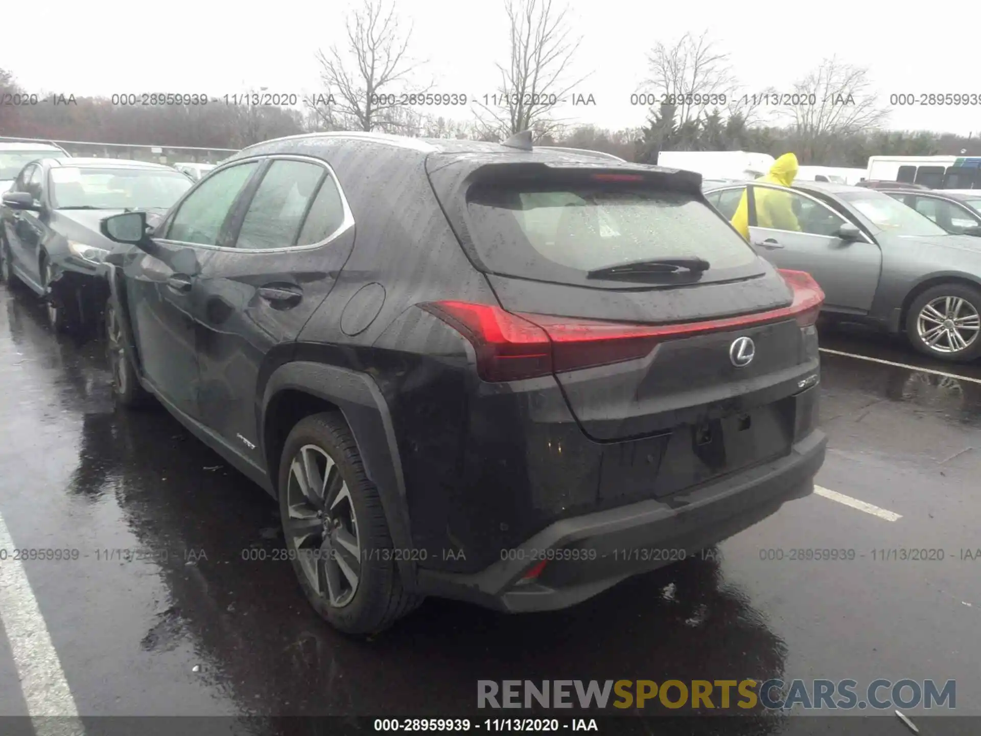 3 Photograph of a damaged car JTHP9JBH7L2022663 LEXUS UX 2020