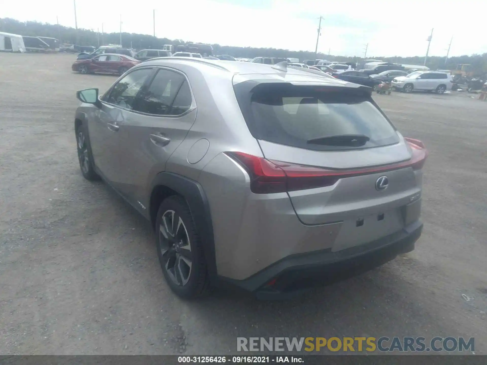 3 Photograph of a damaged car JTHP9JBH7L2028284 LEXUS UX 2020