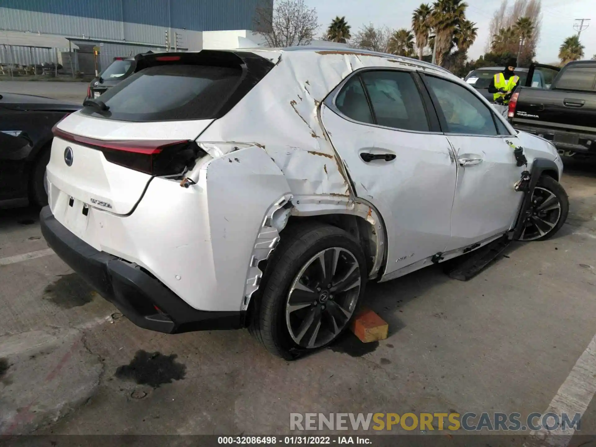 4 Photograph of a damaged car JTHP9JBH9L2024110 LEXUS UX 2020