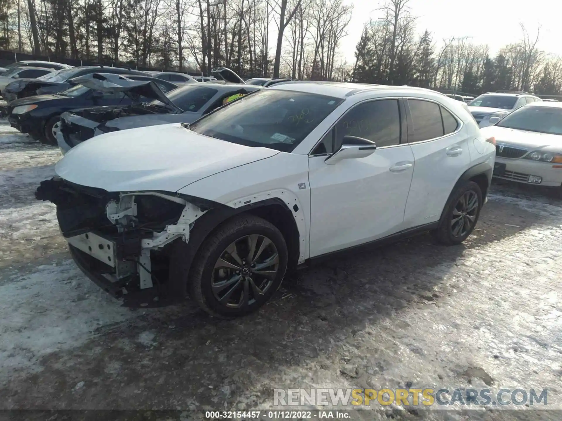 2 Photograph of a damaged car JTHR9JBH2L2027293 LEXUS UX 2020