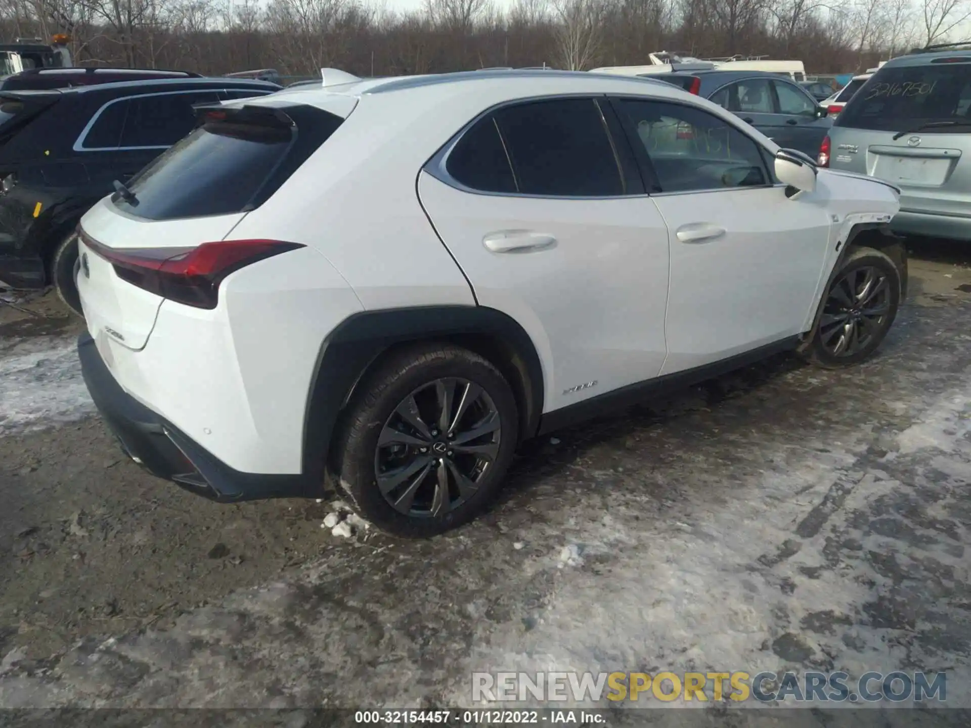 4 Photograph of a damaged car JTHR9JBH2L2027293 LEXUS UX 2020