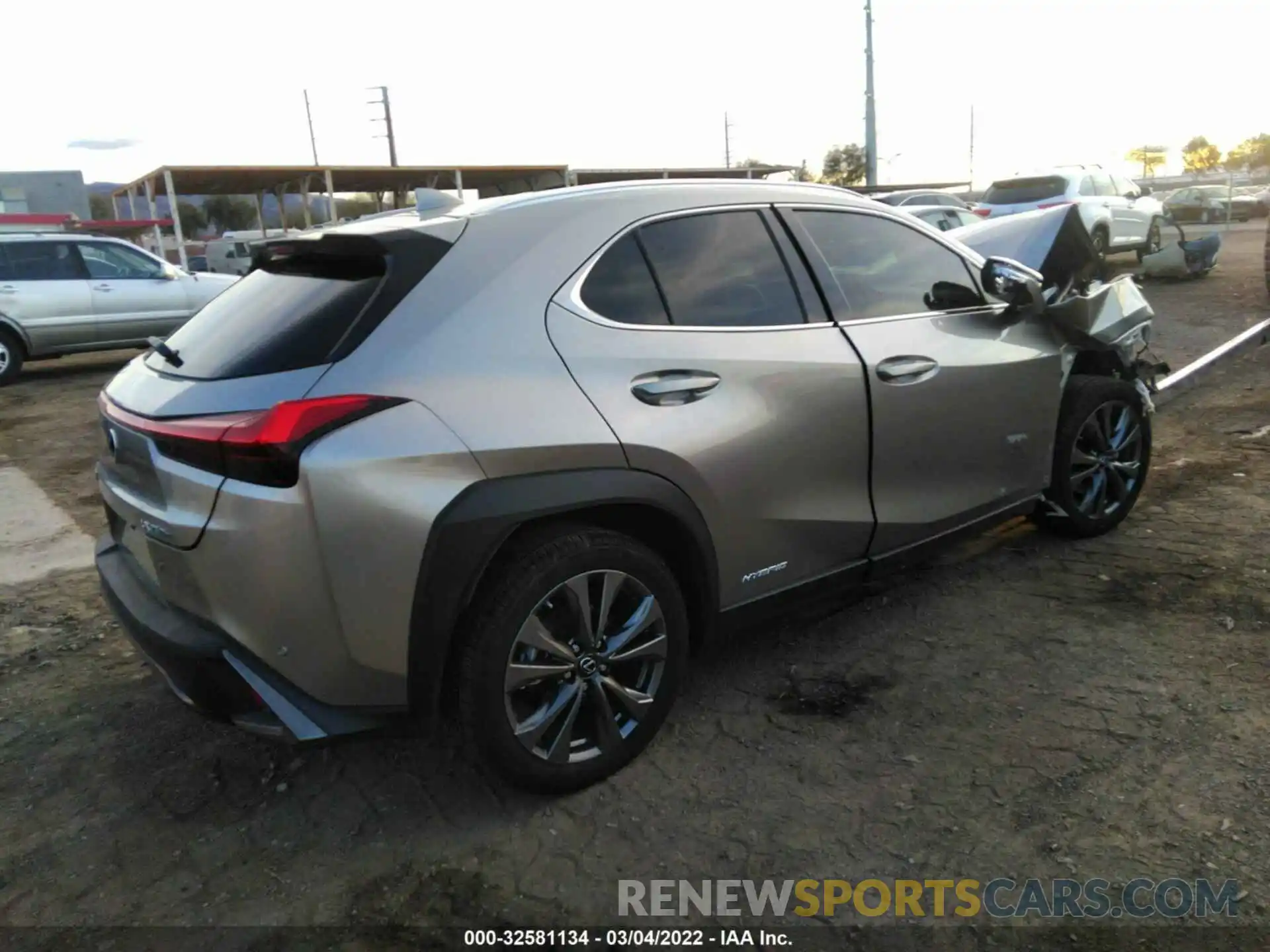 4 Photograph of a damaged car JTHR9JBH3L2027433 LEXUS UX 2020