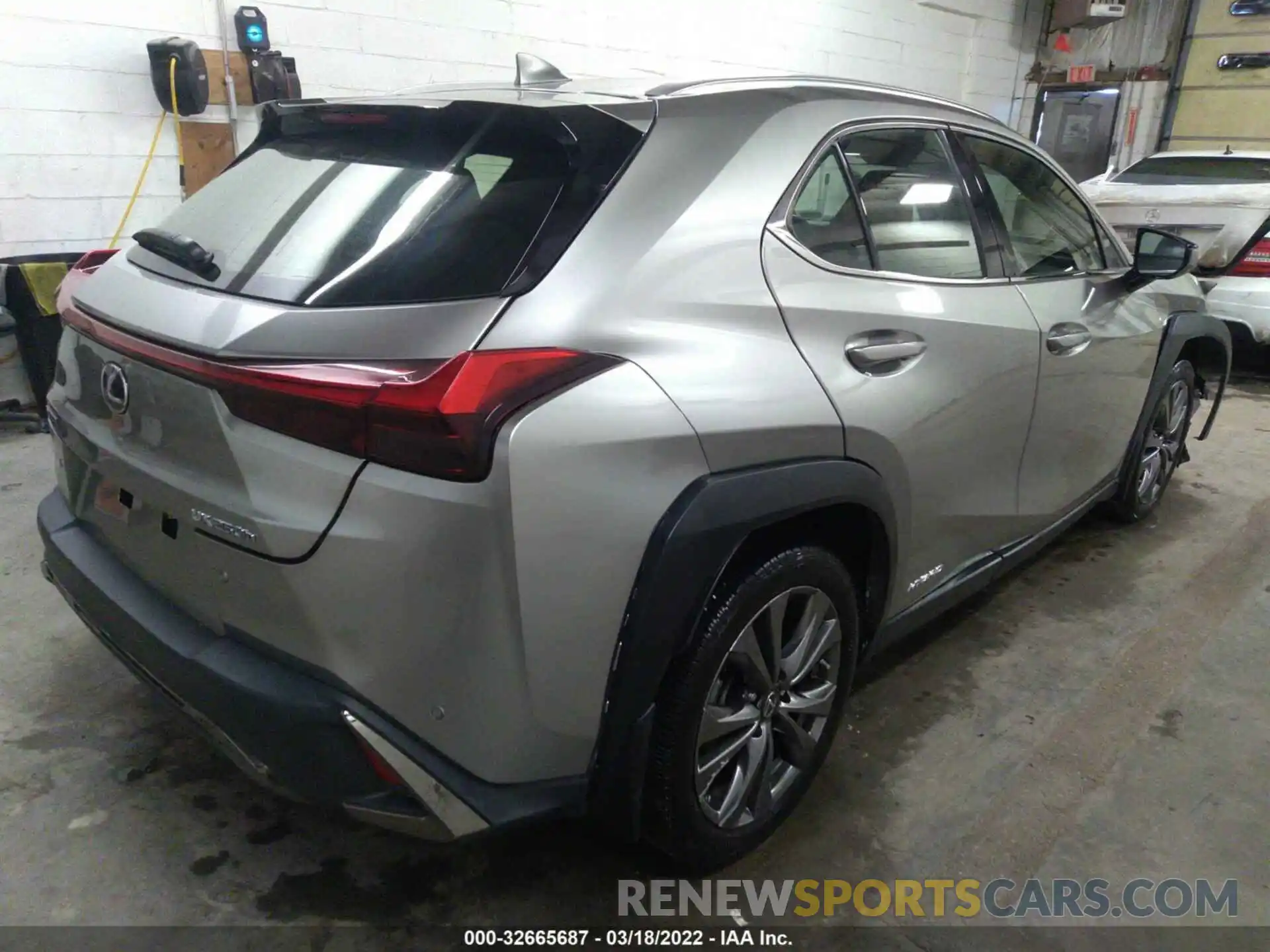 4 Photograph of a damaged car JTHR9JBH6L2030794 LEXUS UX 2020