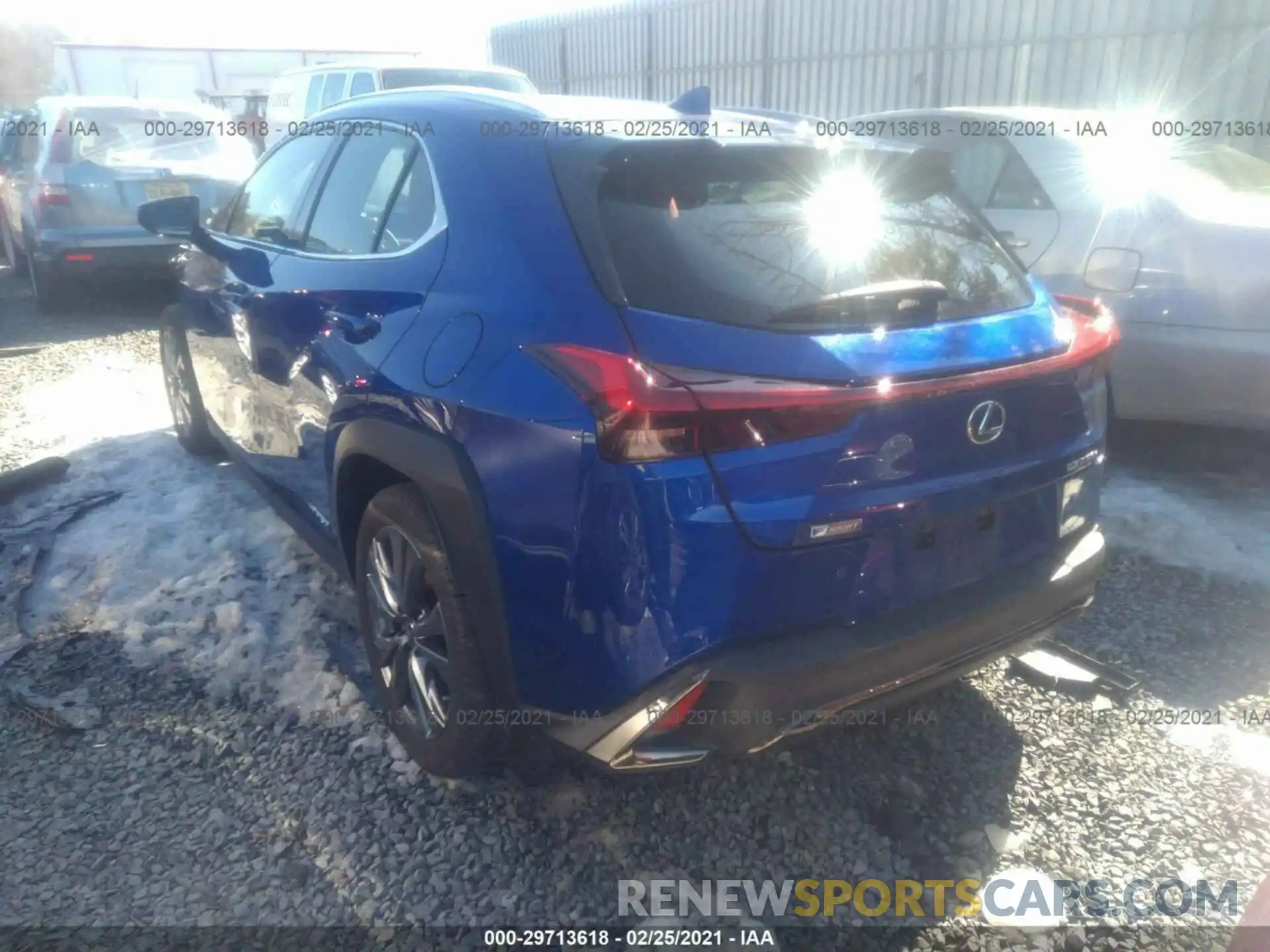 3 Photograph of a damaged car JTHR9JBH7L2024003 LEXUS UX 2020