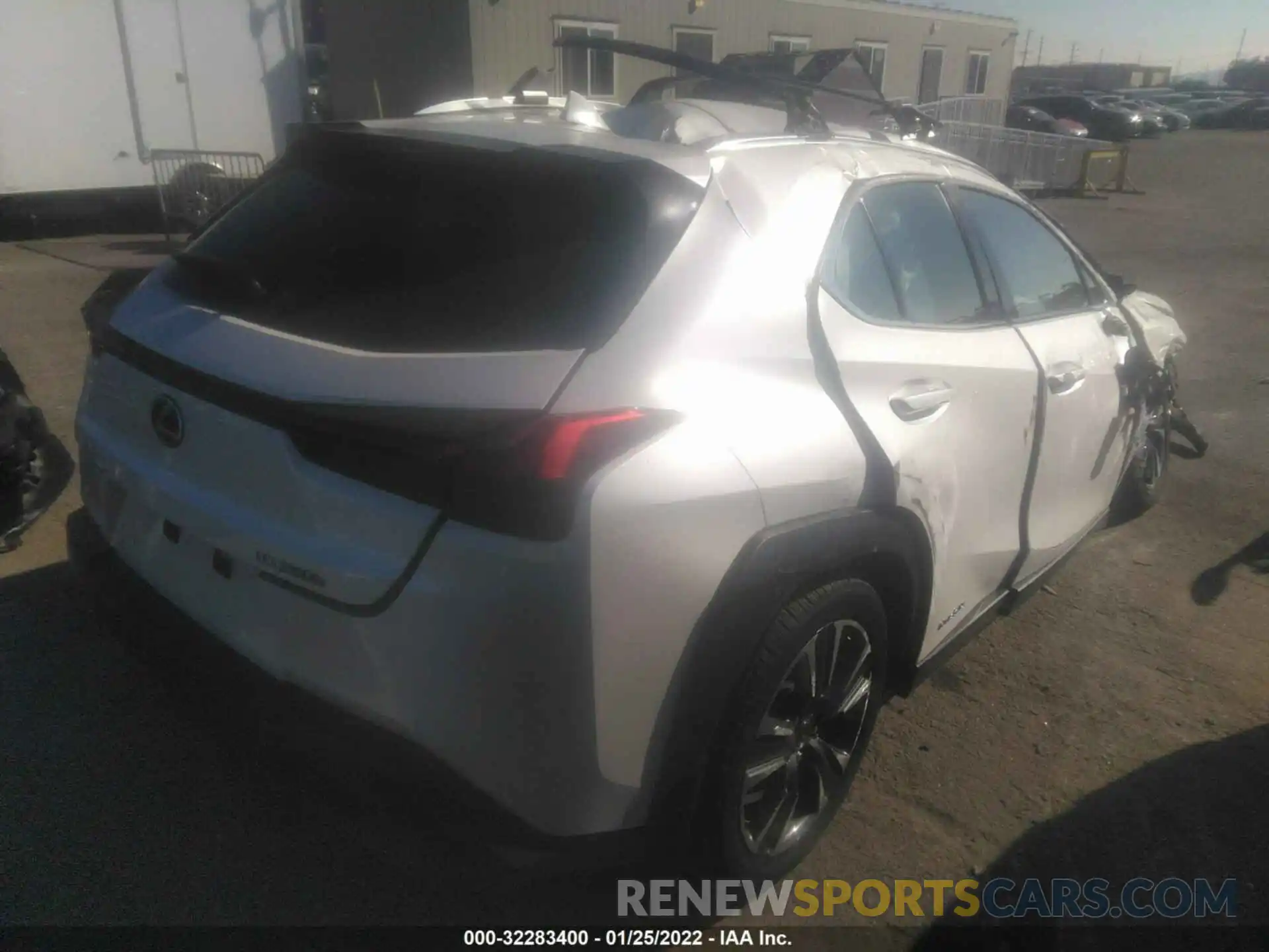 4 Photograph of a damaged car JTHX9JBH2L2036244 LEXUS UX 2020