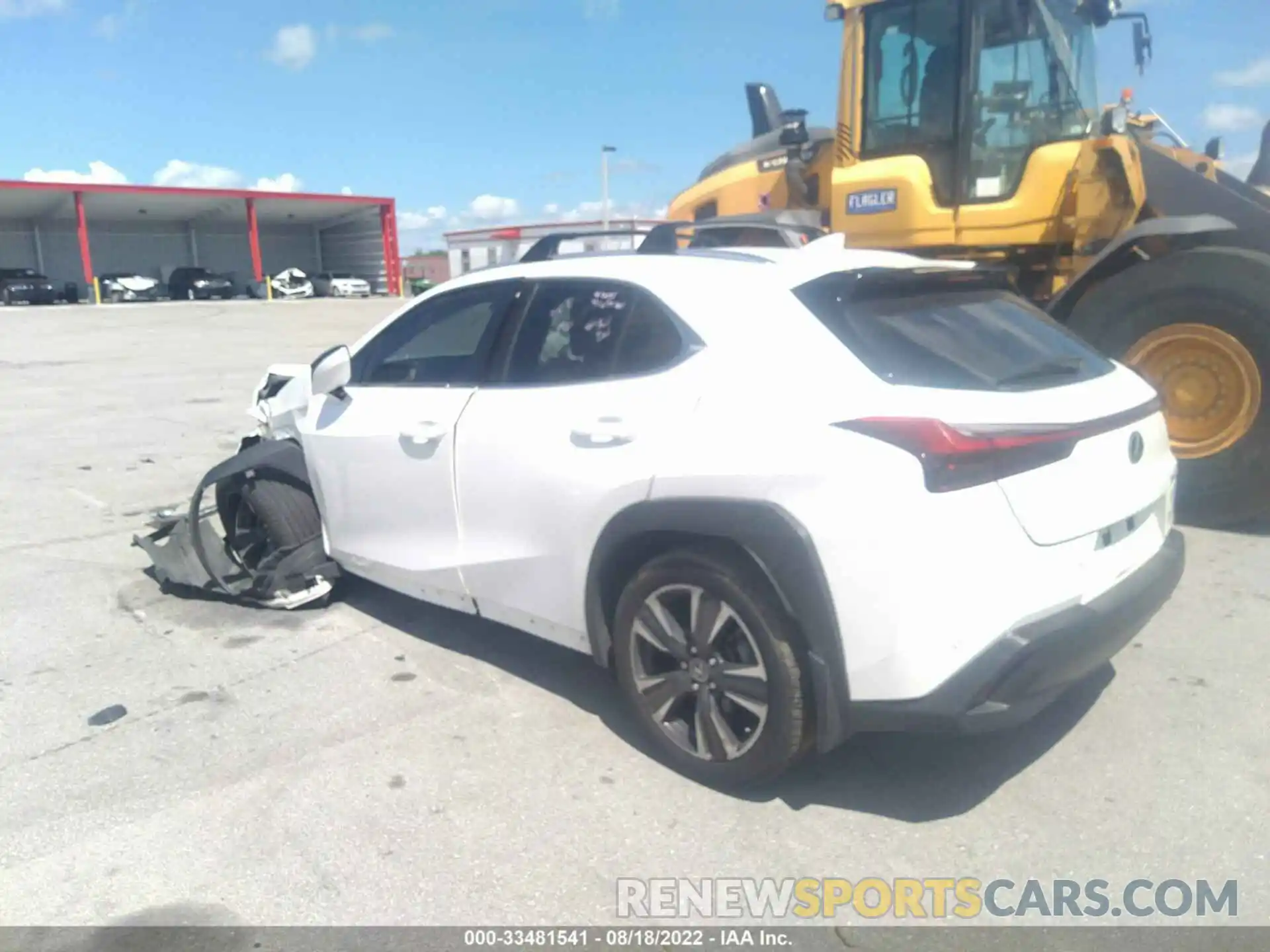 3 Photograph of a damaged car JTHP3JBH9M2037636 LEXUS UX 2021