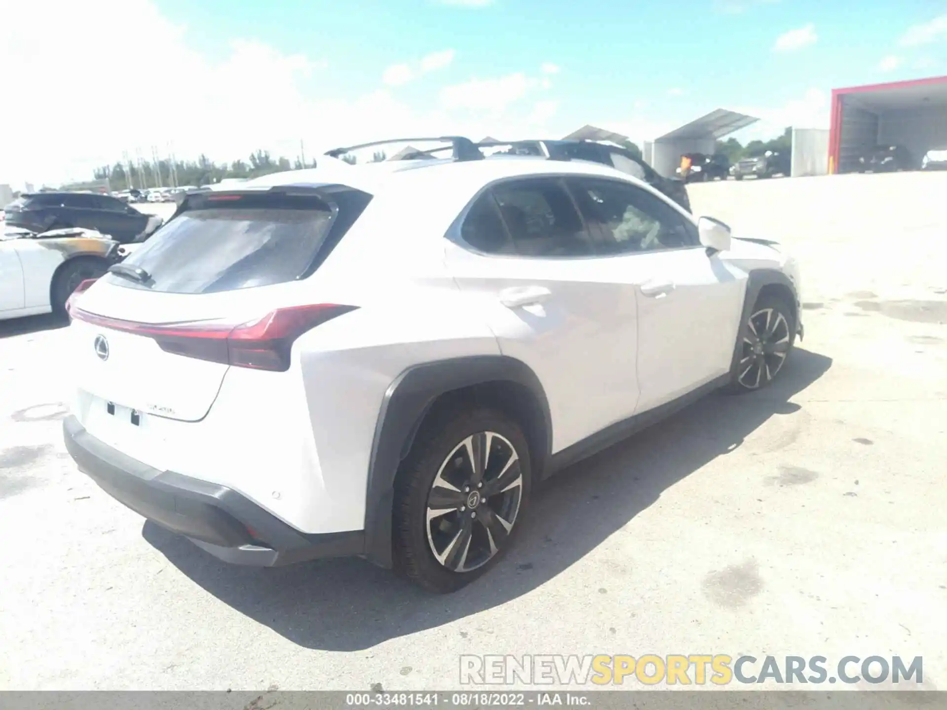 4 Photograph of a damaged car JTHP3JBH9M2037636 LEXUS UX 2021