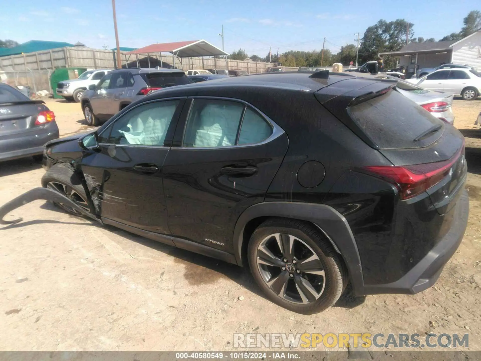 3 Photograph of a damaged car JTHP9JBH0M2049835 LEXUS UX 2021