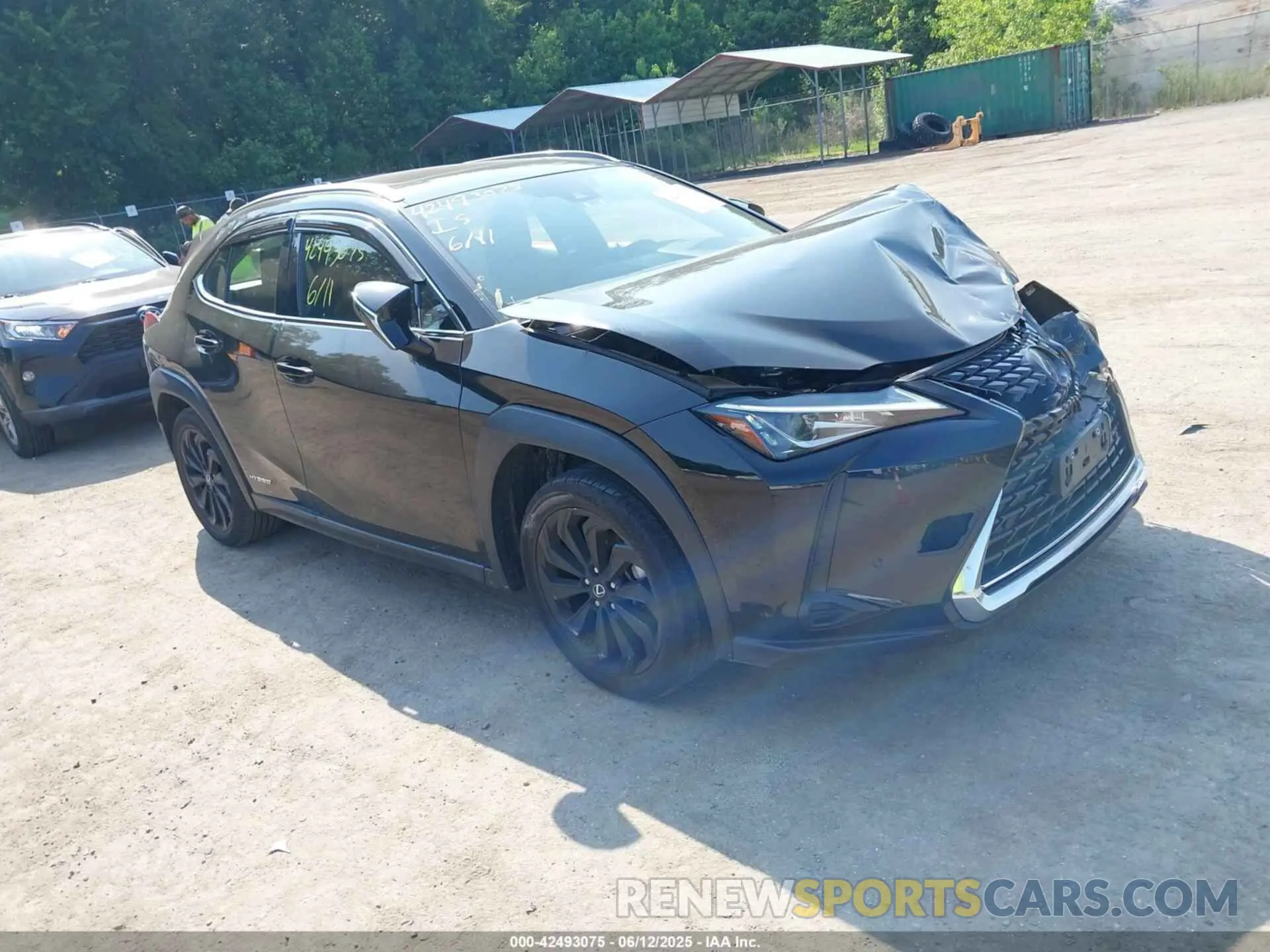 1 Photograph of a damaged car JTHP9JBH2M2045897 LEXUS UX 2021
