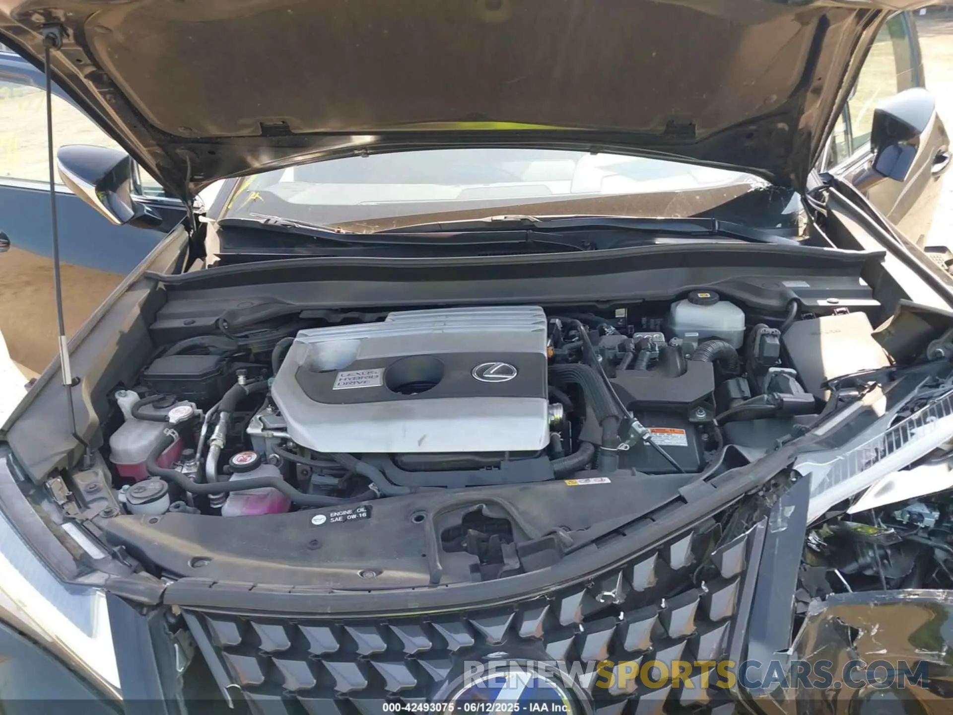 10 Photograph of a damaged car JTHP9JBH2M2045897 LEXUS UX 2021