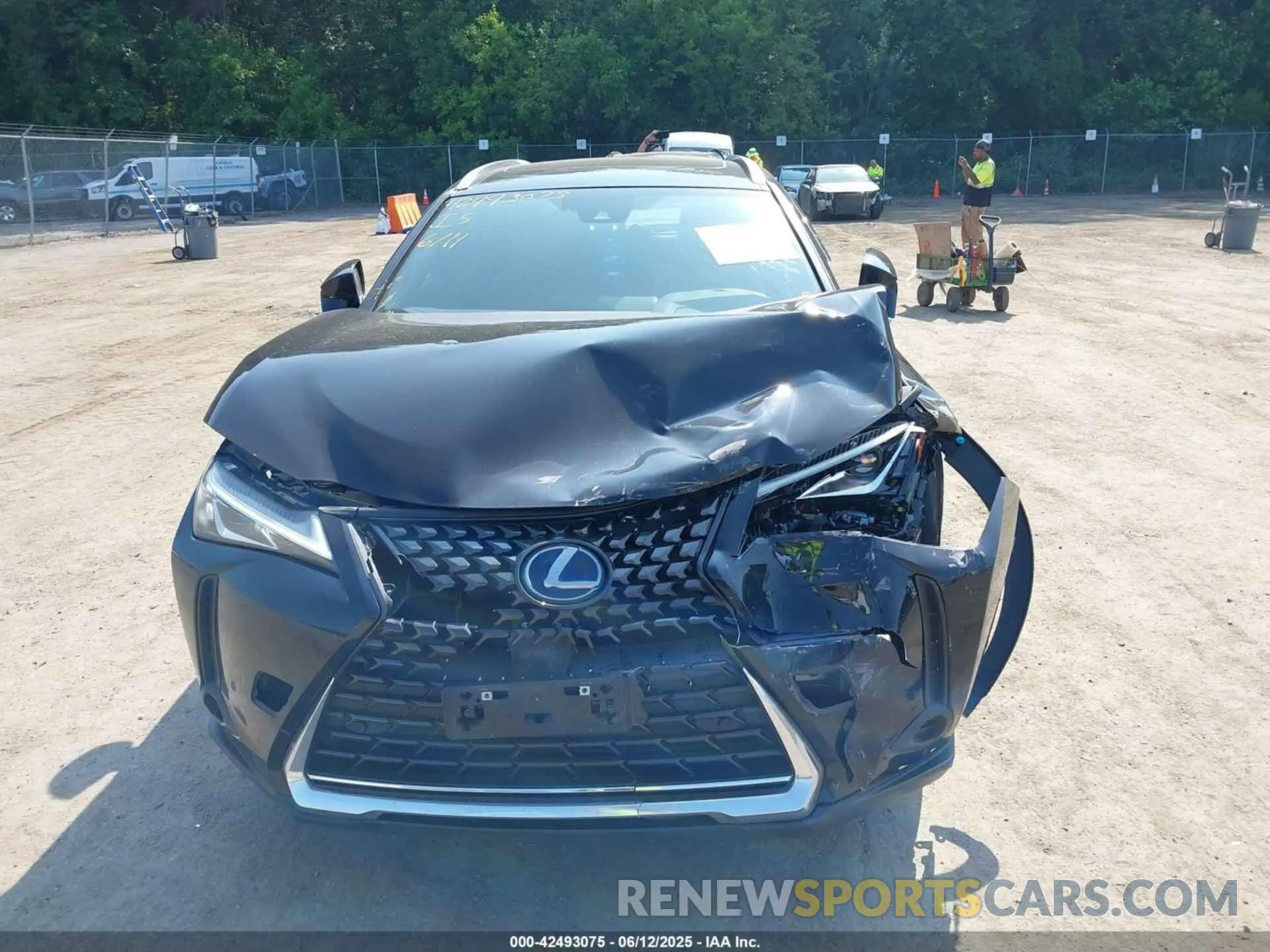 12 Photograph of a damaged car JTHP9JBH2M2045897 LEXUS UX 2021