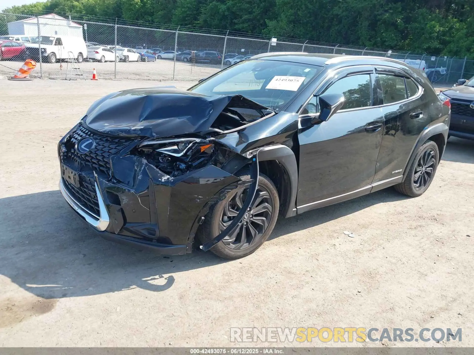 2 Photograph of a damaged car JTHP9JBH2M2045897 LEXUS UX 2021