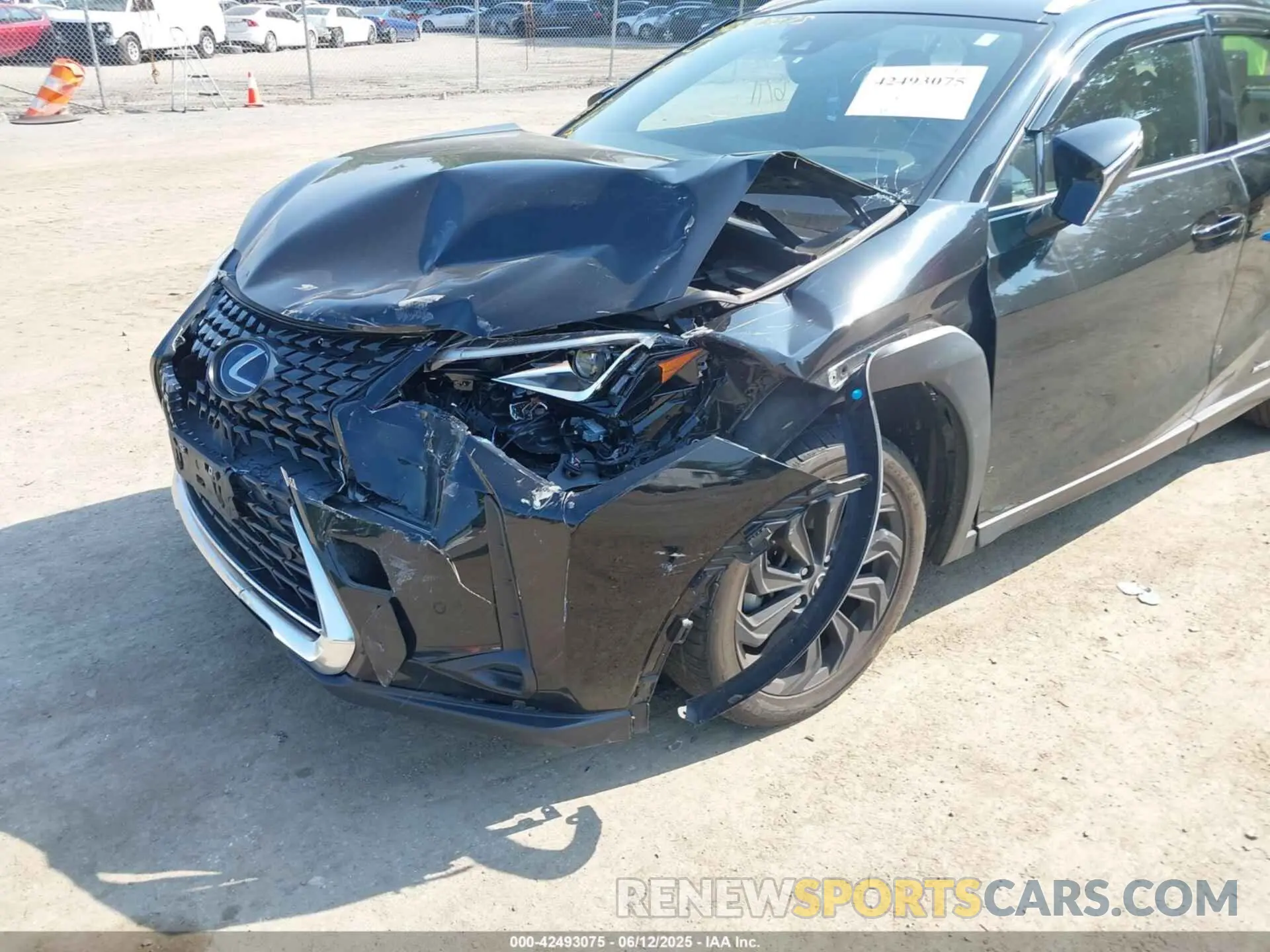 6 Photograph of a damaged car JTHP9JBH2M2045897 LEXUS UX 2021
