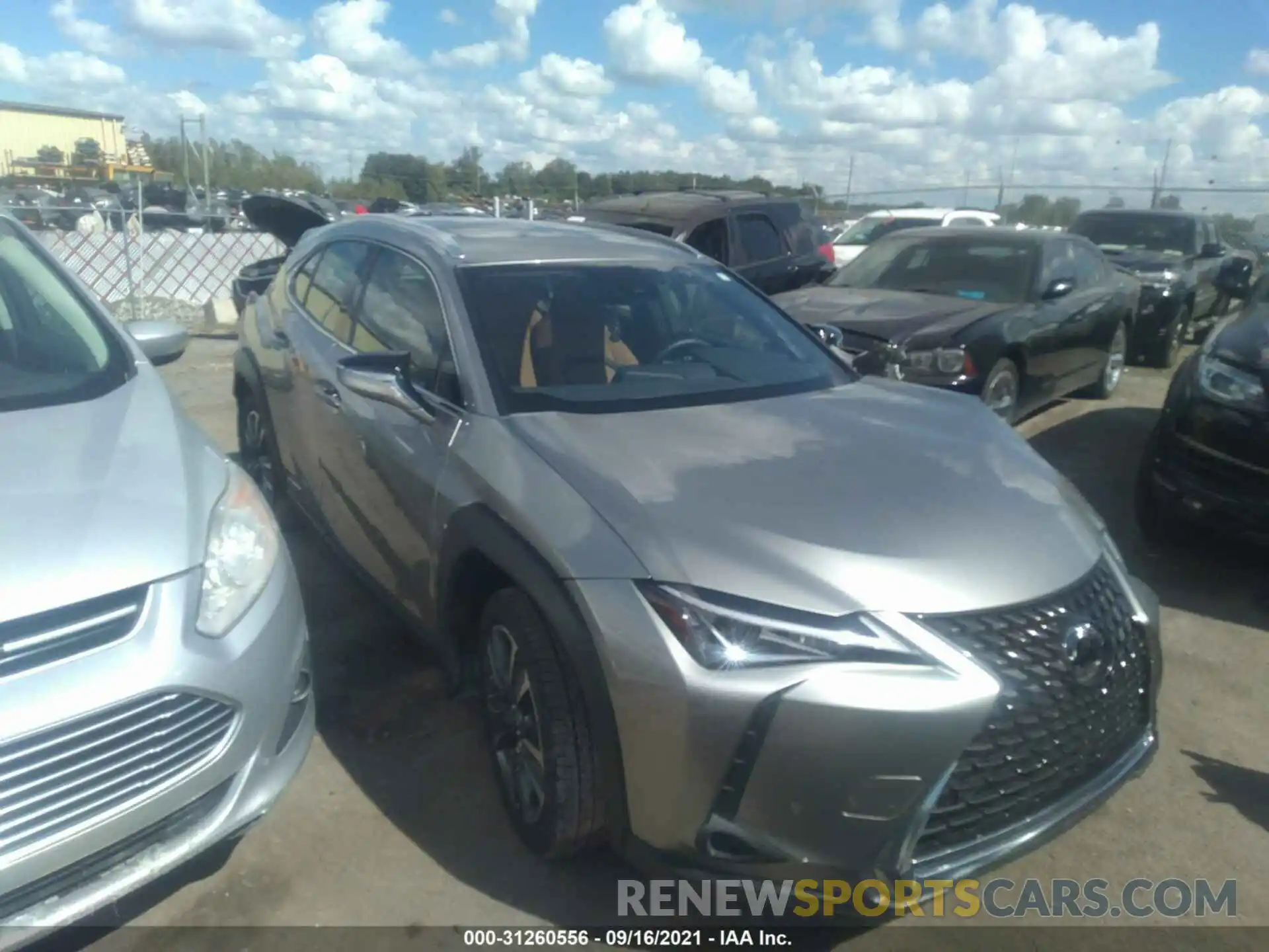 1 Photograph of a damaged car JTHP9JBH3M2039946 LEXUS UX 2021