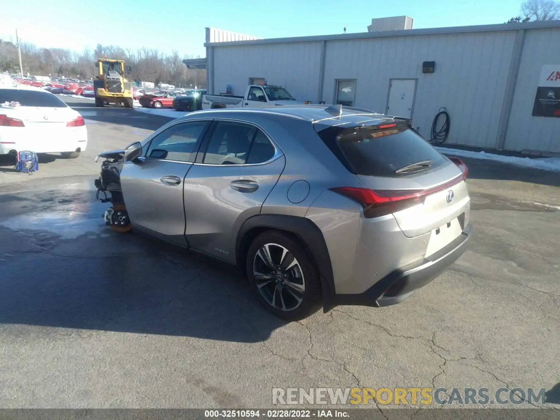 3 Photograph of a damaged car JTHP9JBH3M2040370 LEXUS UX 2021