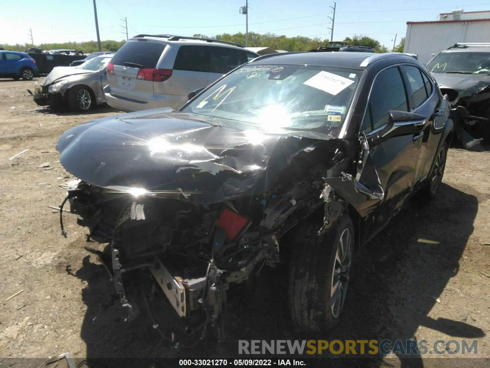 6 Photograph of a damaged car JTHP9JBH7M2040405 LEXUS UX 2021