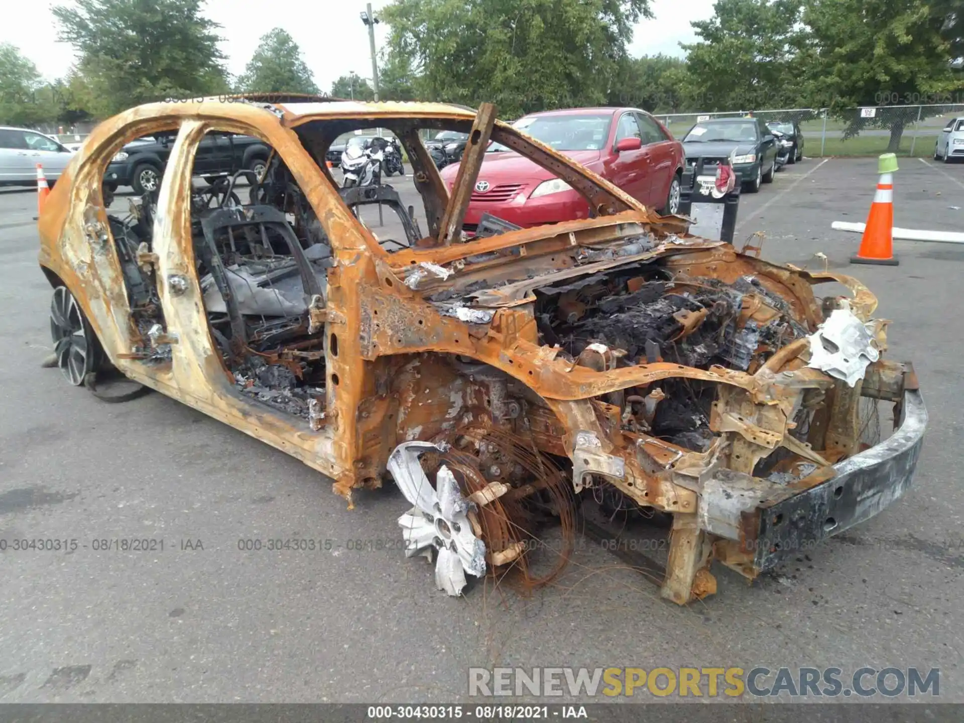 1 Photograph of a damaged car JTHP9JBHXM2045985 LEXUS UX 2021