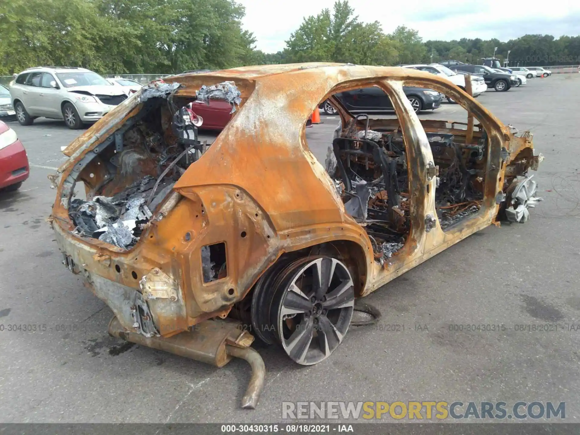 4 Photograph of a damaged car JTHP9JBHXM2045985 LEXUS UX 2021