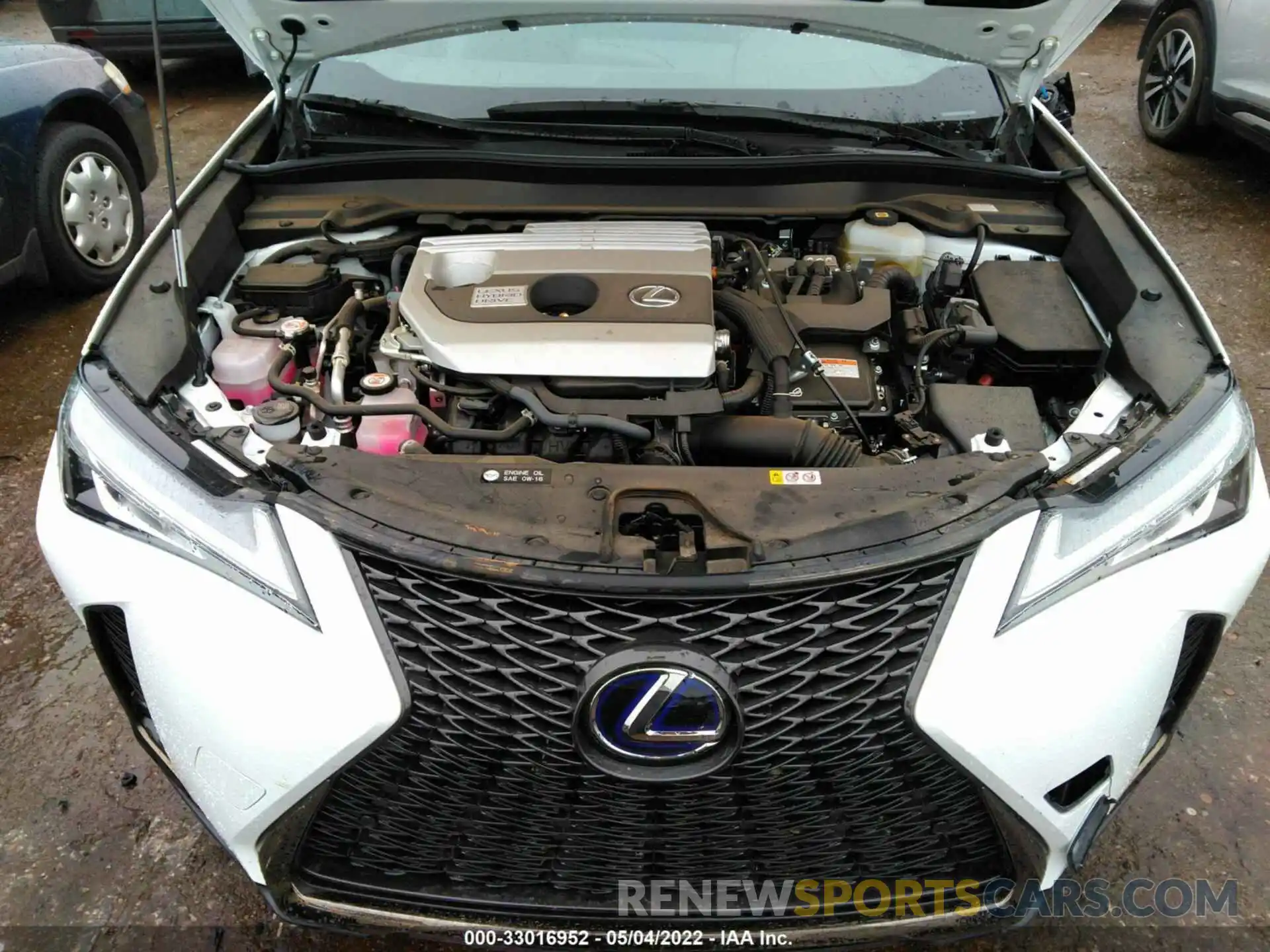 10 Photograph of a damaged car JTHR9JBH0M2041601 LEXUS UX 2021